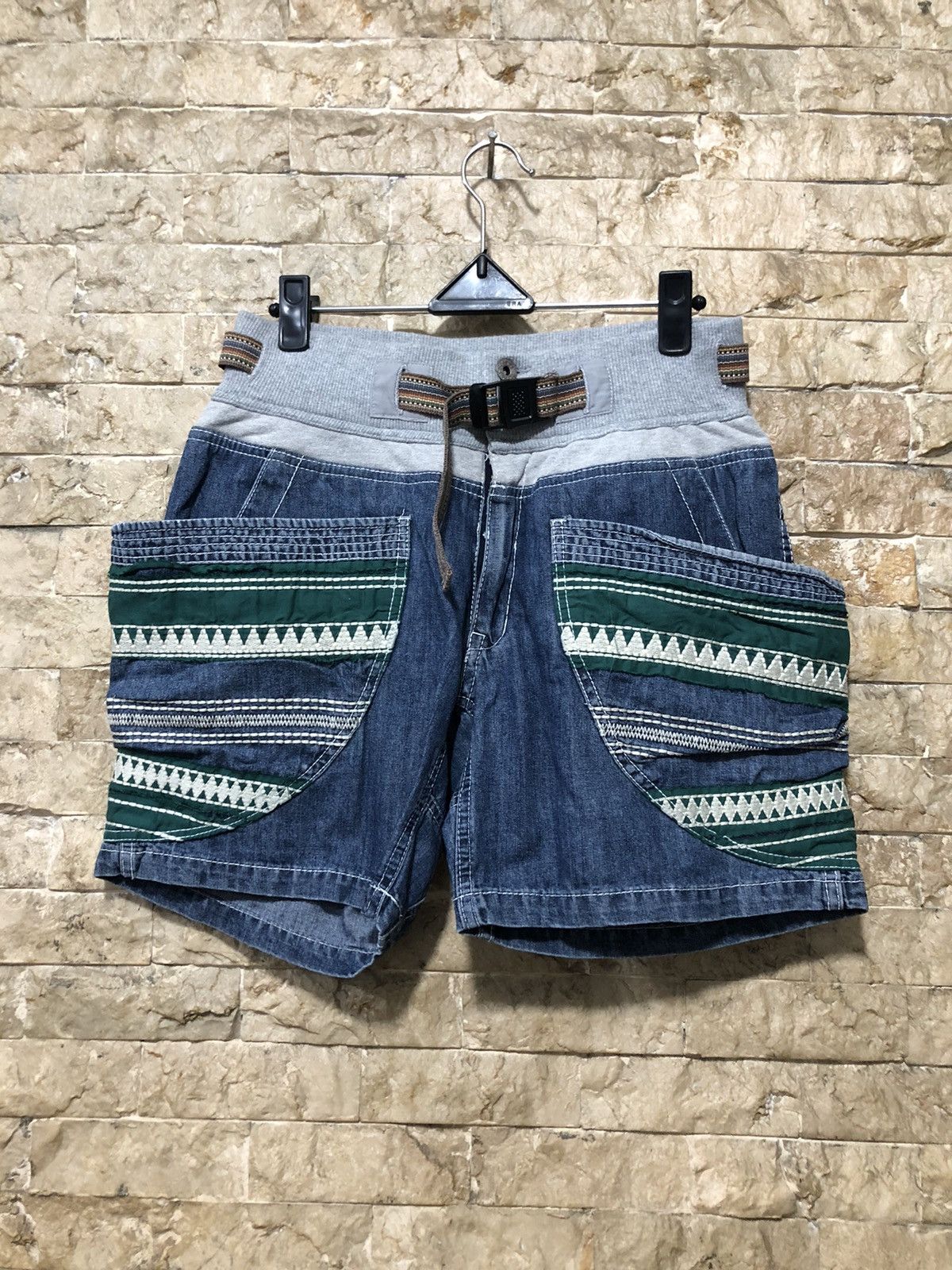 go slow caravan Go Slow Caravan 6 Pocket Shorts Size US 27 - 1 Thumbnail