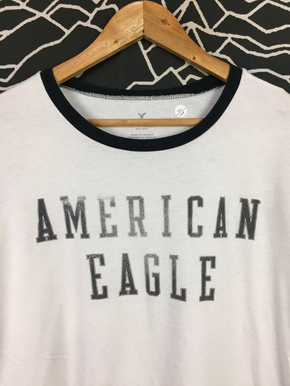 American Eagle Outfitters American Eagle Outfitters Boxy Cropped Ringer Tee Size US L / EU 52-54 / 3 - 3 Thumbnail
