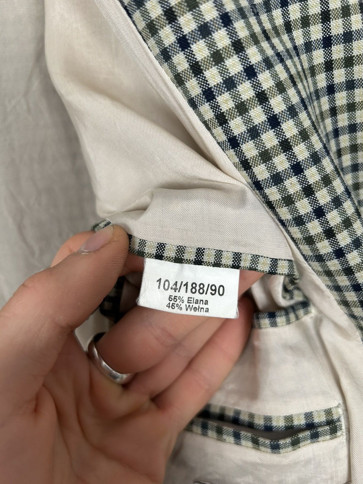 Other Vintage Avant Garde Blazer Grunge Punk Alternative Skate Size 40R - 6 Thumbnail