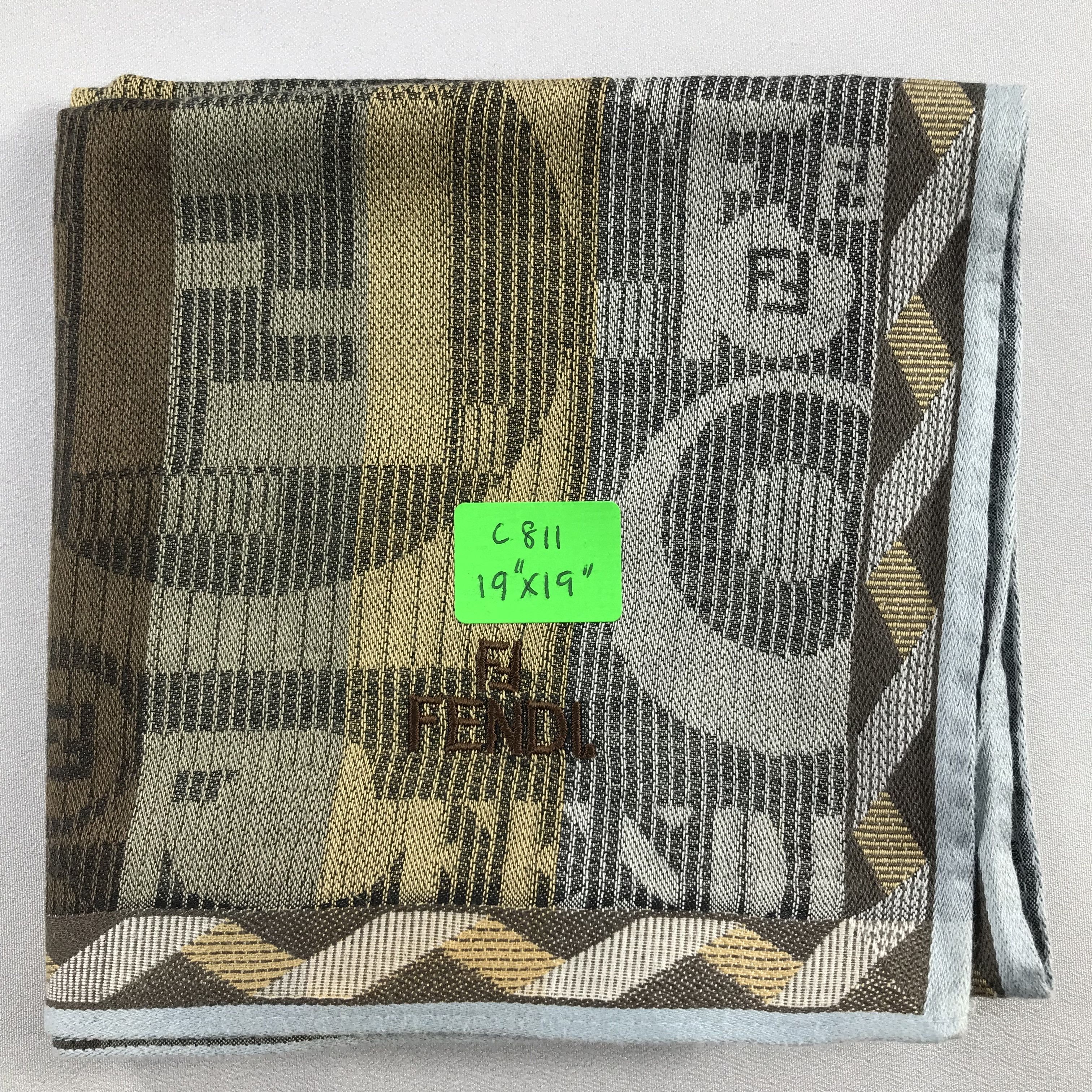 Vintage FendI Handkerchief / Bandana / Neckerchief C811 Size ONE SIZE - 7 Thumbnail