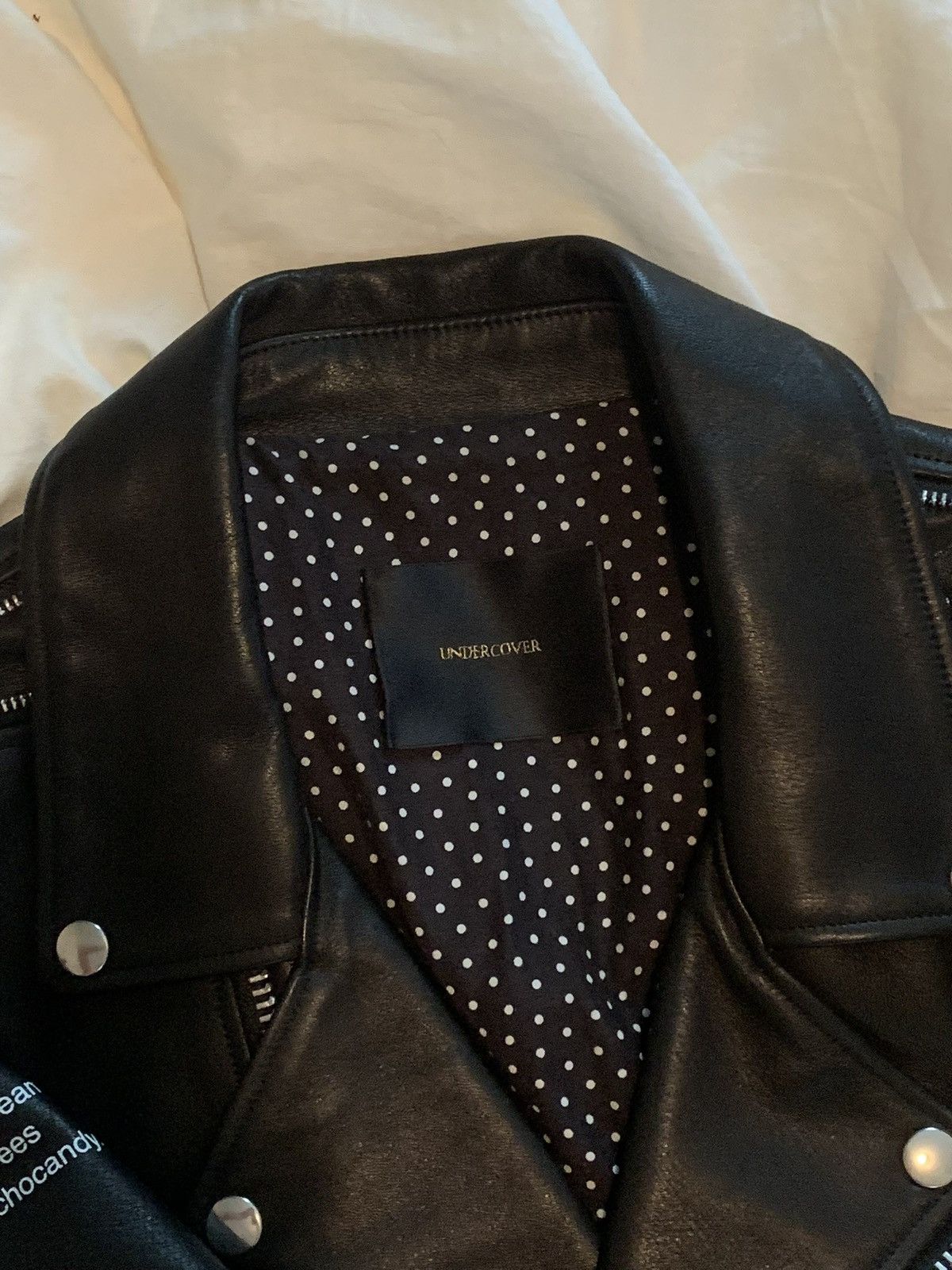 Undercover Undercover SS14 “Psychocandy” Horsehide Double Rider Jacket Size US M / EU 48-50 / 2 - 7 Thumbnail