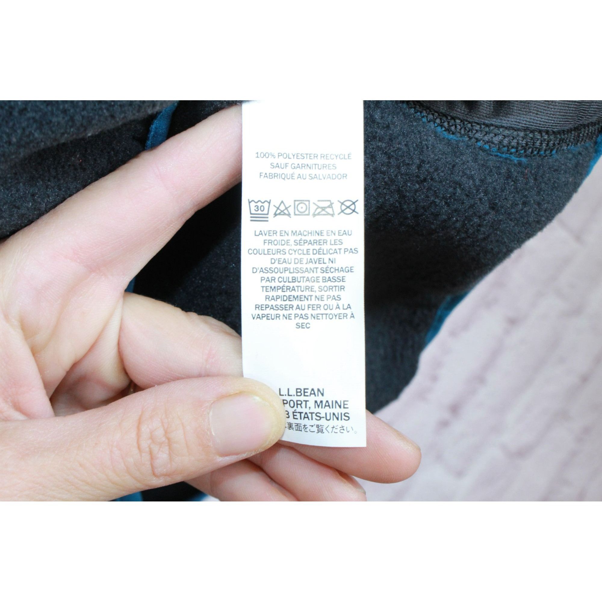 L.L. Bean LL Bean Classic Fleece Pullover Sweater Relaxed Size XL / US 12-14 / IT 48-50 - 8 Thumbnail