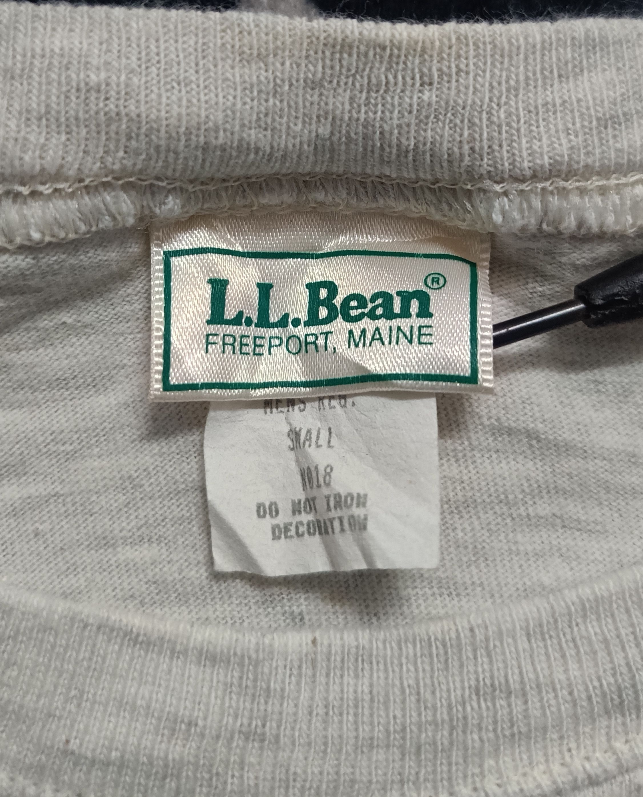 L.L. Bean 🔥🔥Rare Vintage 90s LL Bean Pocket Long Sleeve Tee Size US M / EU 48-50 / 2 - 4 Thumbnail