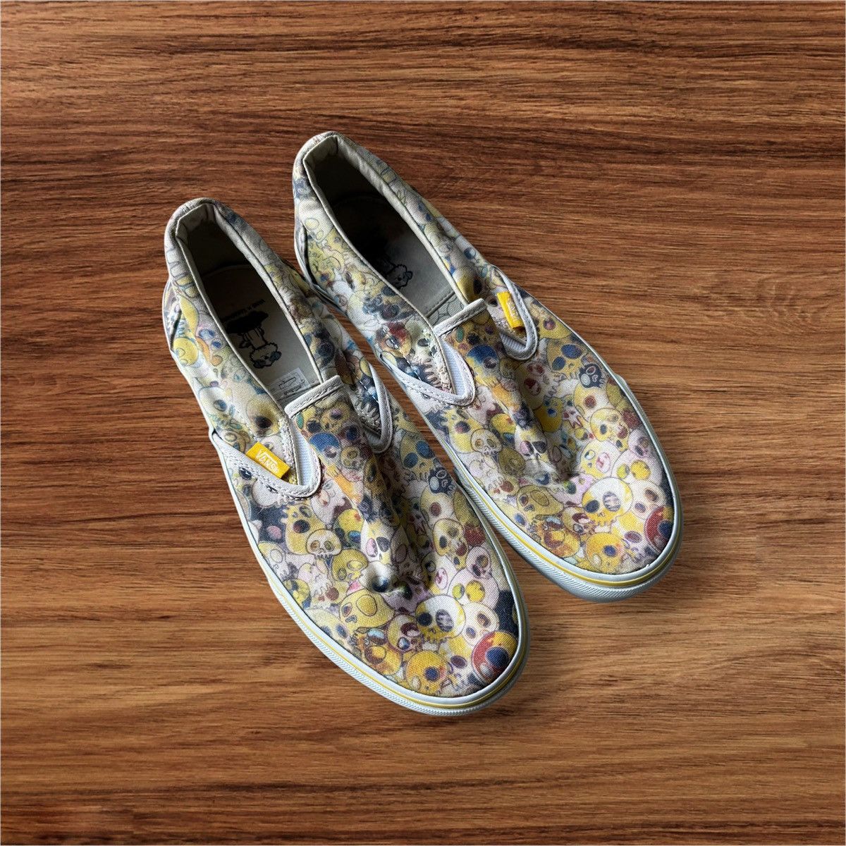 Vans Slip On Takashi Murakami Slip On “Yellow Skull”