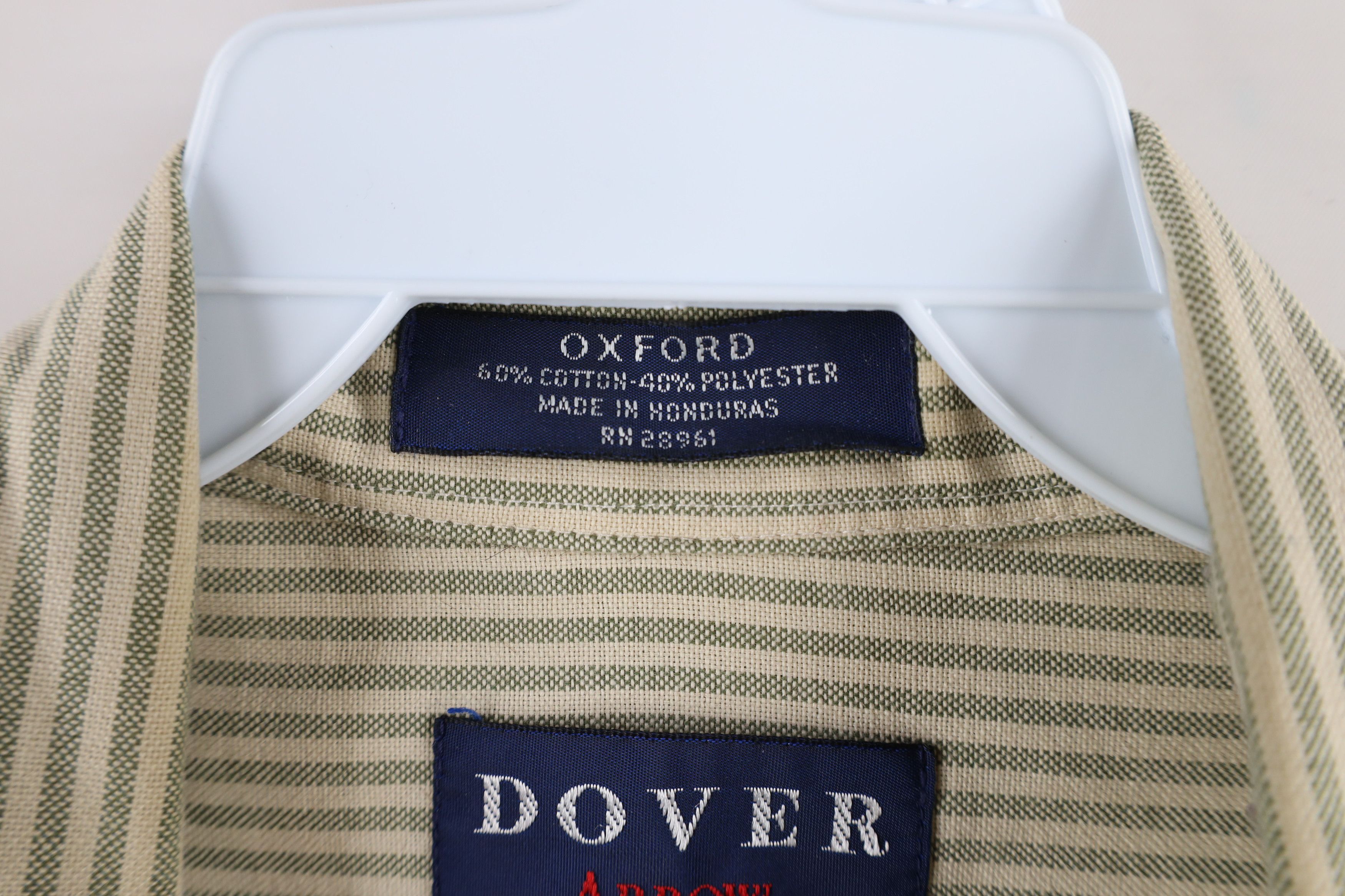 Vintage Vintage 90s Streetwear Oxford Collared Button Down Shirt Size US M / EU 48-50 / 2 - 5 Thumbnail