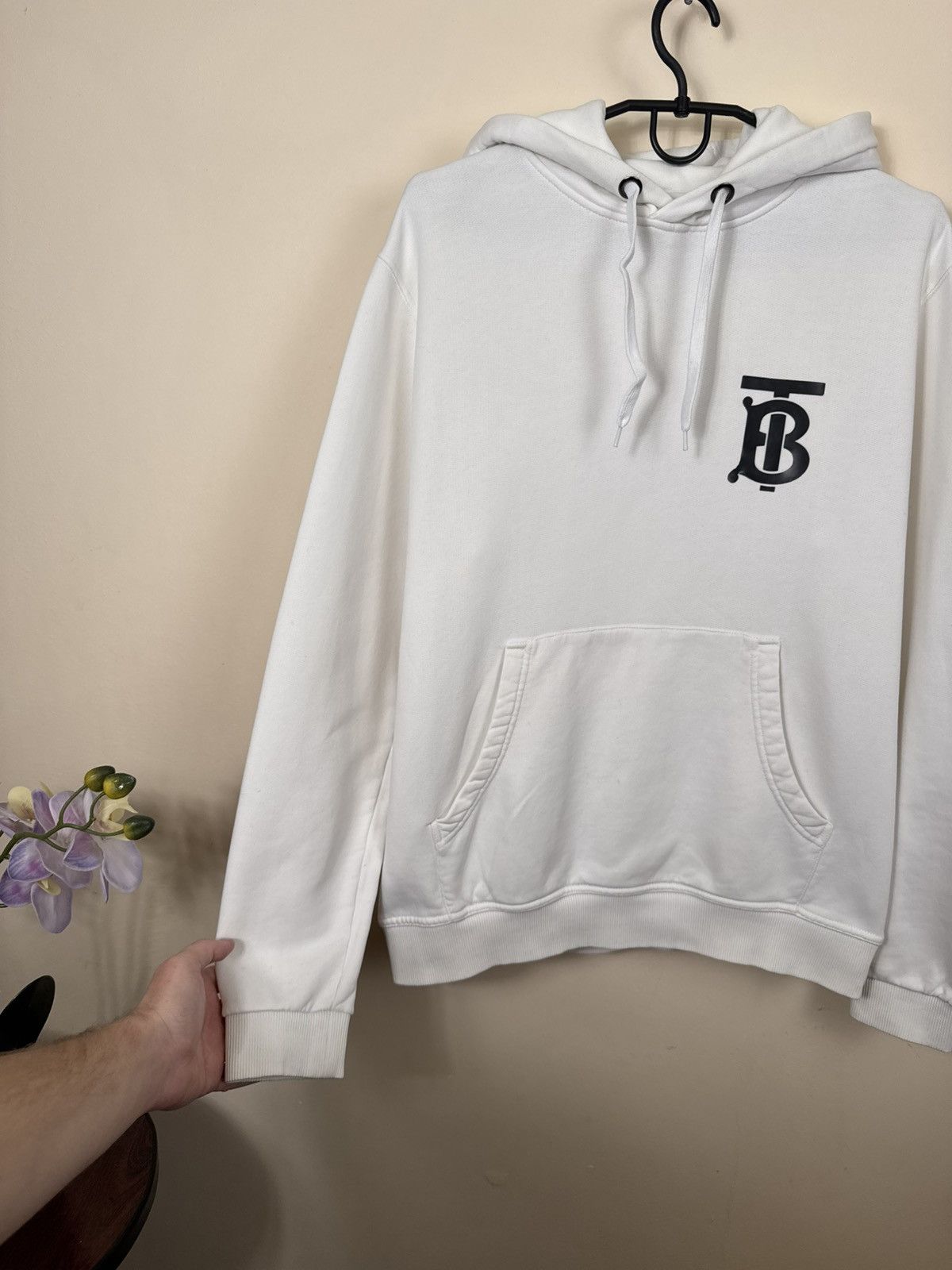 Burberry Burberry London Hoodie Men TB White Luxury S Streetwear Size US S / EU 44-46 / 1 - 8 Thumbnail