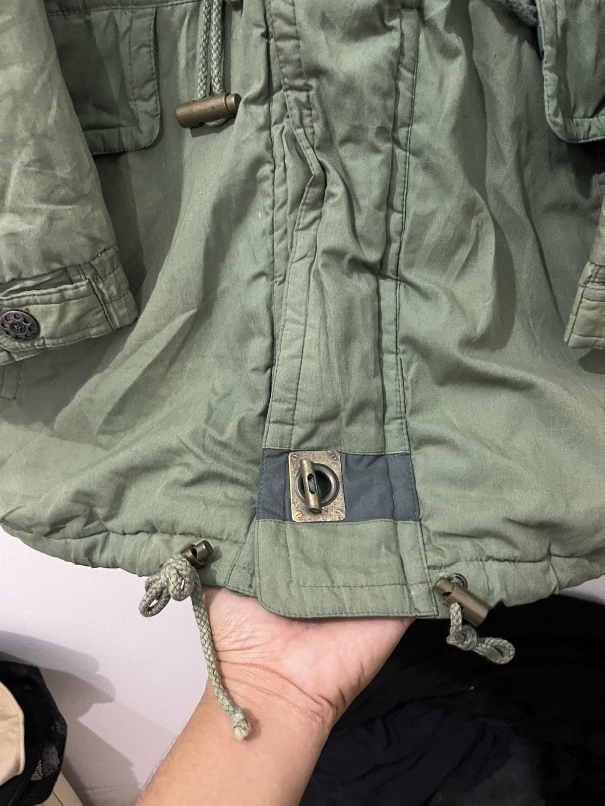 20471120 Vintage 80s Mighty-Mac M-65 Style Field Jackets Size US L / EU 52-54 / 3 - 8 Thumbnail