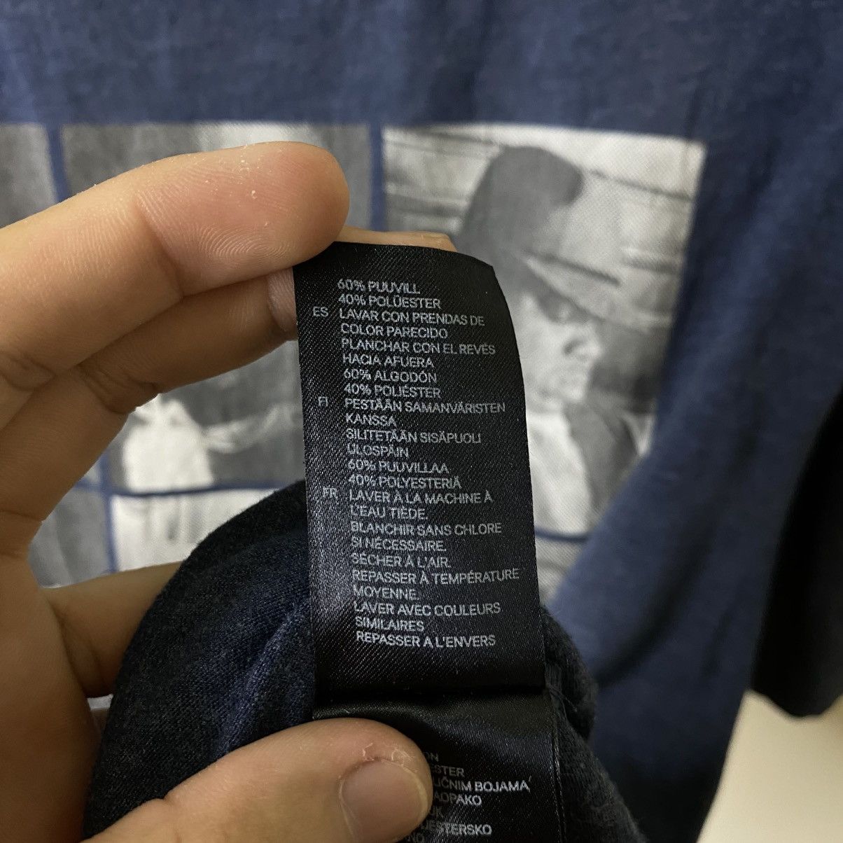 Rap Tees H&M x Notorious Big Biggie Rapper Collaboration T Shirt Size US L / EU 52-54 / 3 - 6 Thumbnail
