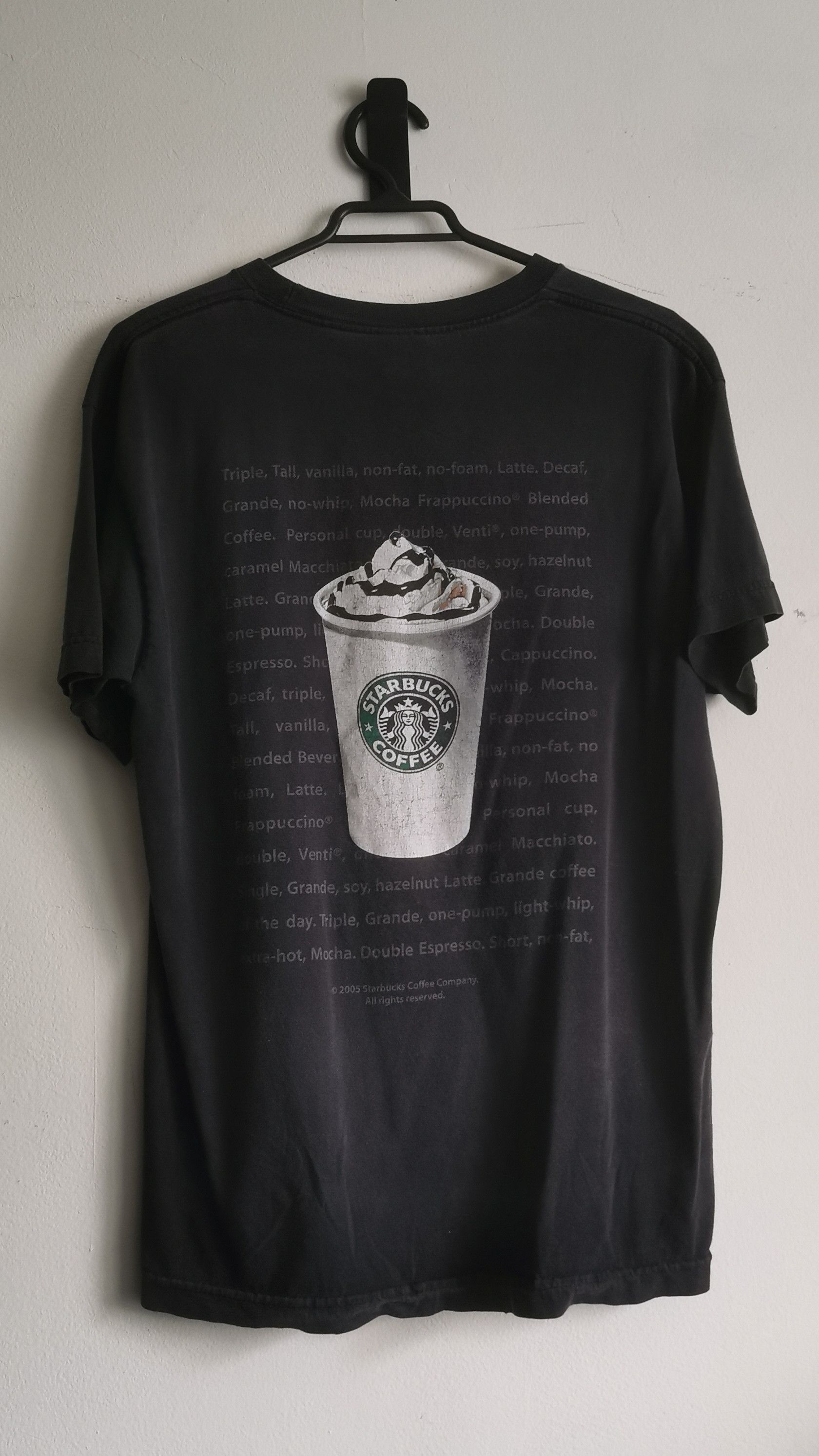 Vintage Starbucks vintage faded 00s t shirt | Grailed