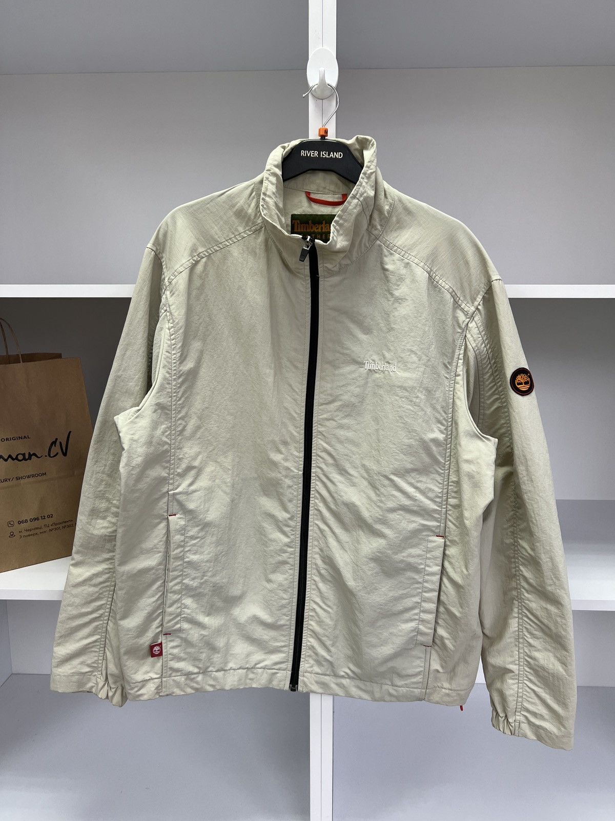Timberland × Vintage Vintage Timberland streetwear Track Jacket Size US L / EU 52-54 / 3 - 2 Thumbnail