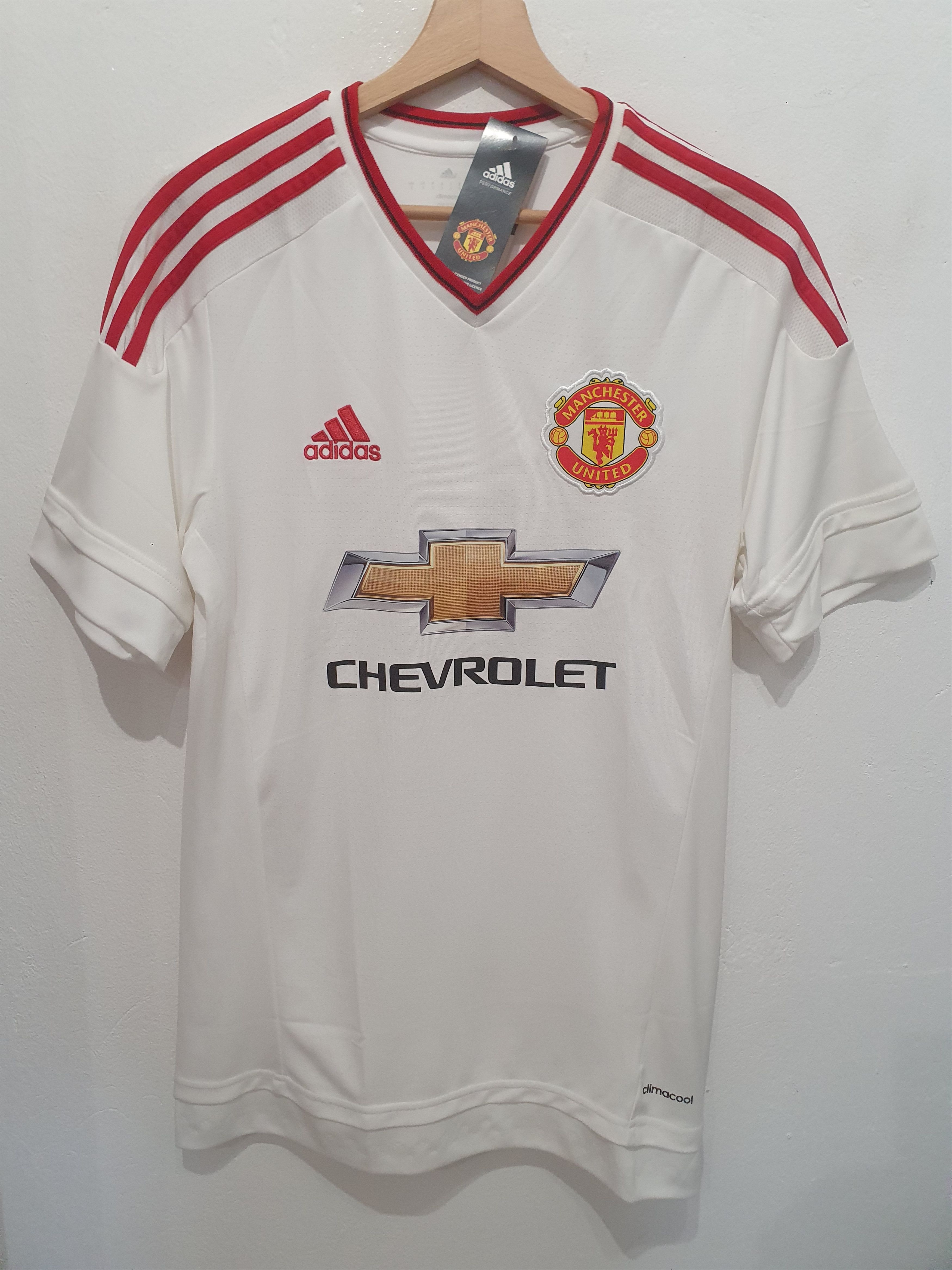 image of 2015 2016 Size S Adidas New Jersey in White, Men's