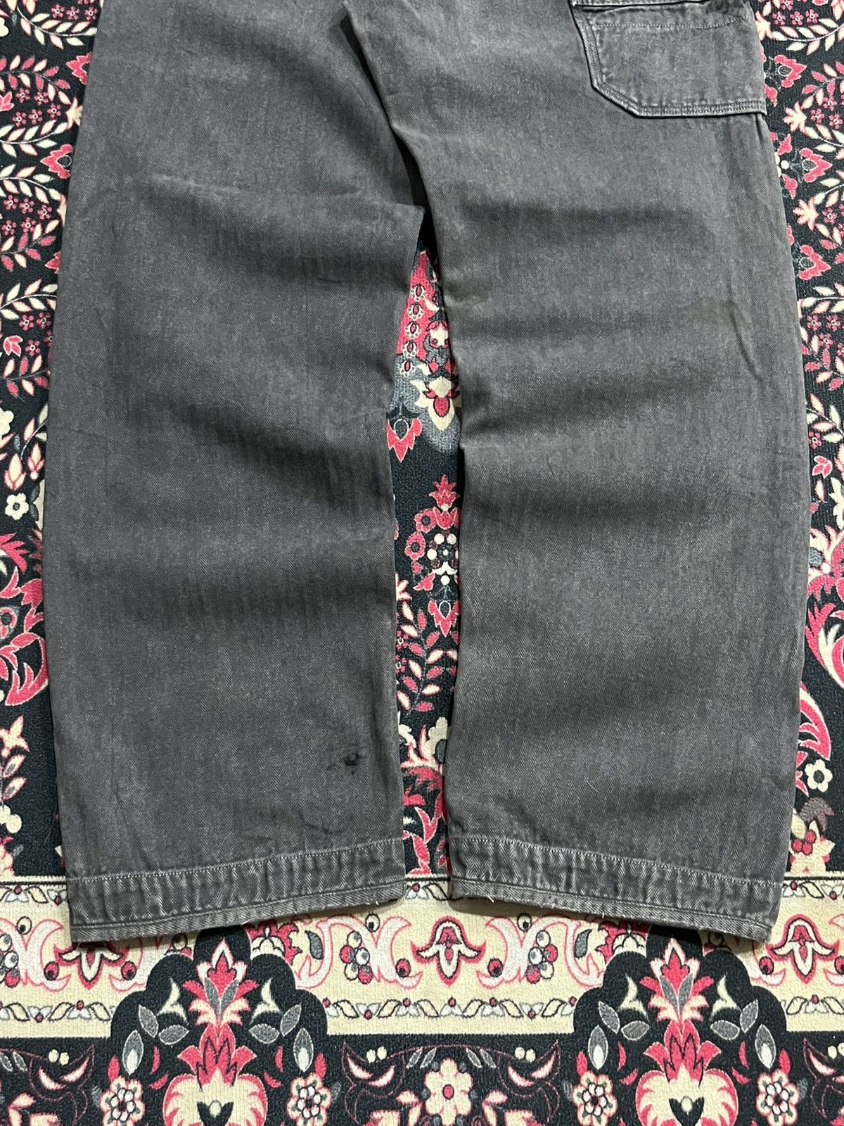 Carhartt Vintage Japan RNA Inc. Grey Carpenter Distressed Pocket Pant Size US 28 / EU 44 - 11 Thumbnail