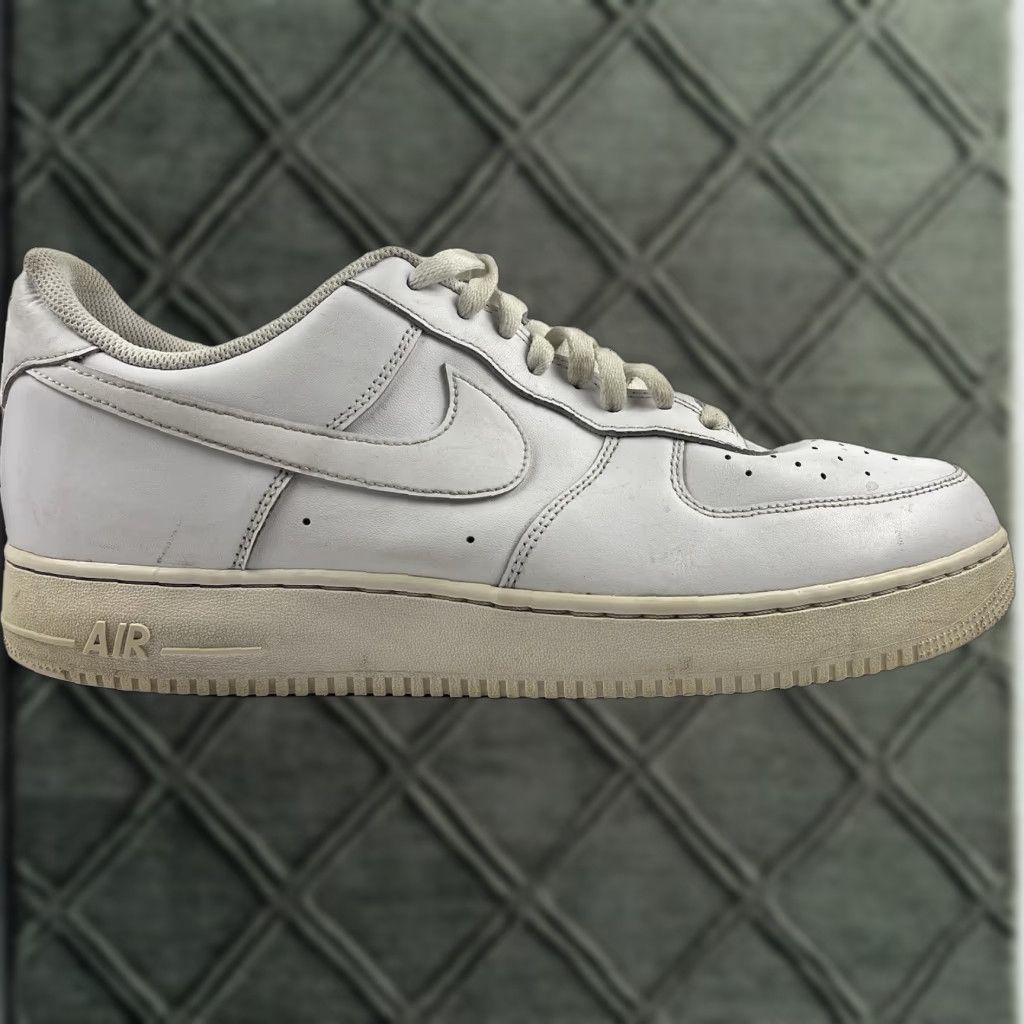Nike Nike Air Force 1 '07 Men Sneakers Low Top Lace Up White CW2288-111 15 US/CN 49.5 EU 15 US White Size US 14 / EU 47 - 1 Thumbnail
