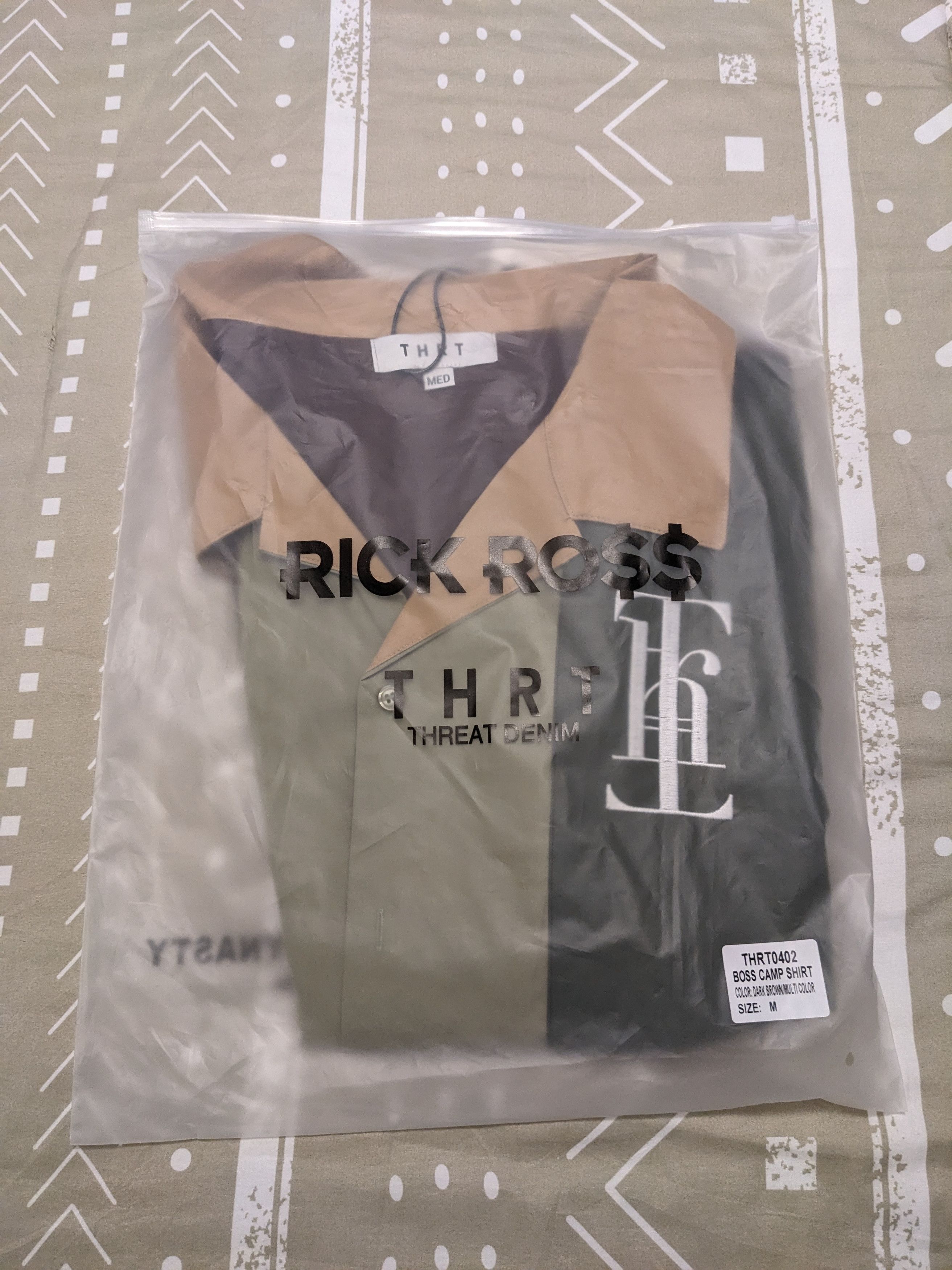 Other THRT Boss Camp Button Up Shirt Size US M / EU 48-50 / 2 - 9 Thumbnail