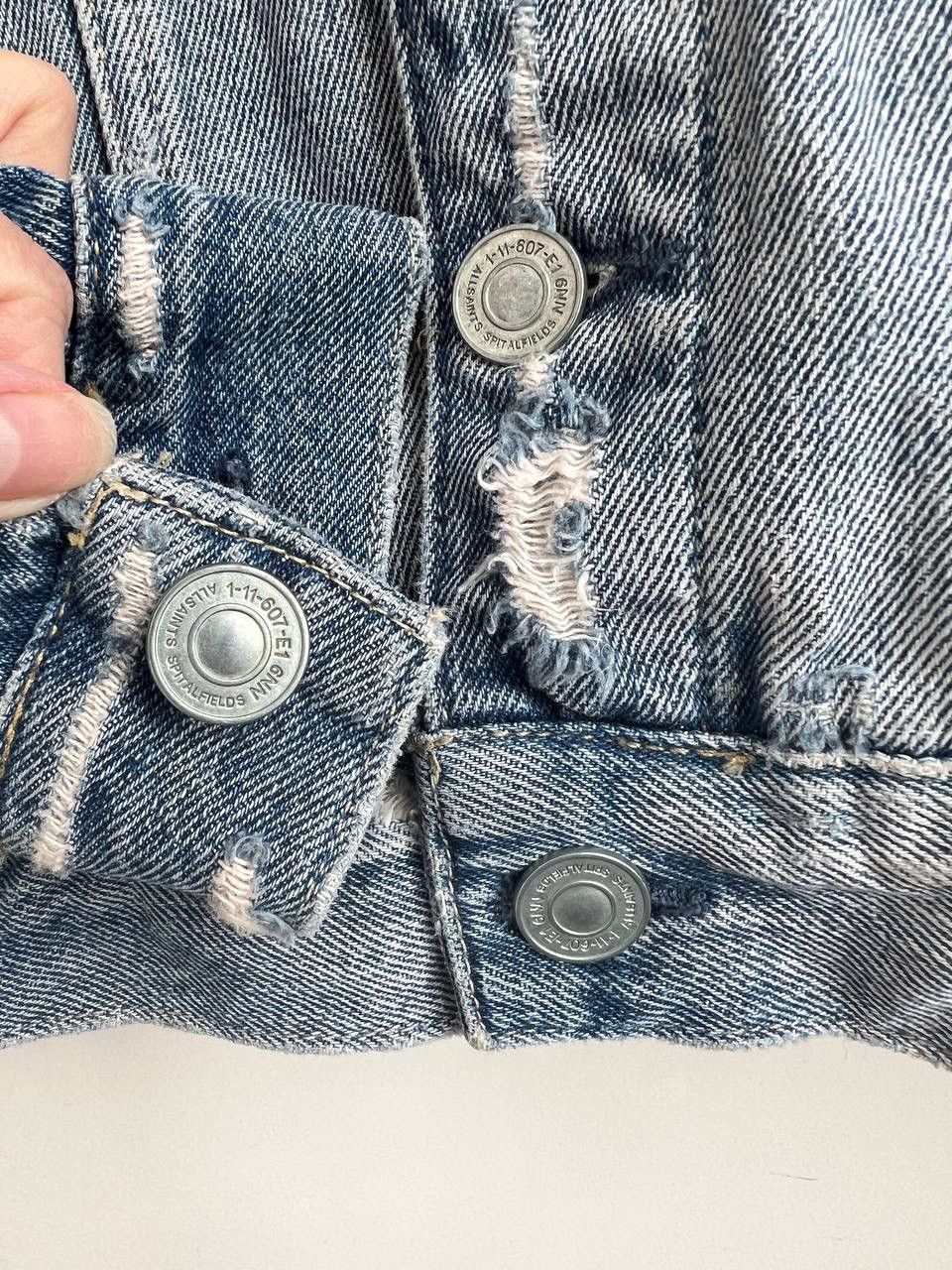 Allsaints Allsaints vintage denim jacket Size US S / EU 44-46 / 1 - 6 Thumbnail