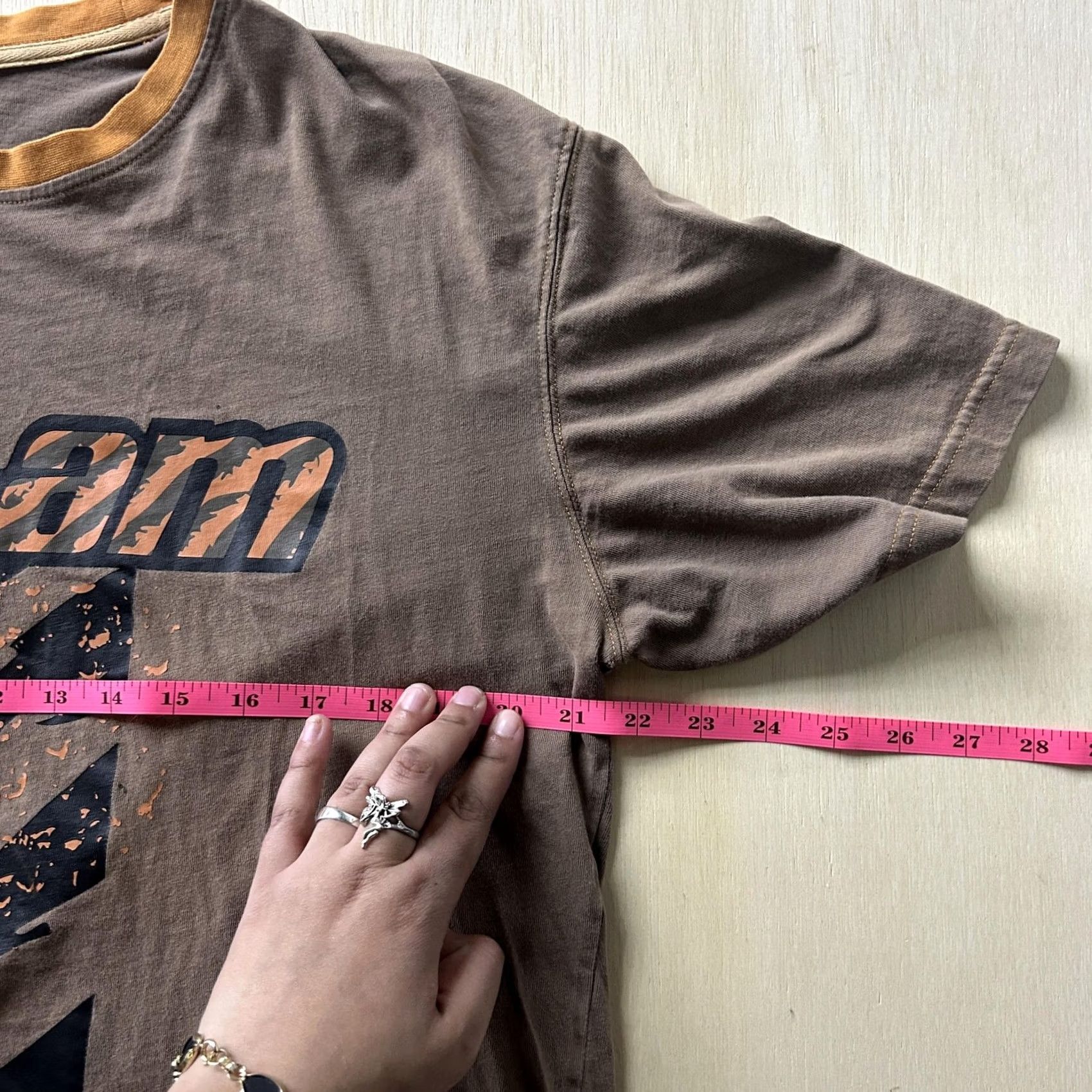 Logo 7 Can-Am Shirt Mens M Brown Short Sleeve Racing Motorsport Logo Tee T-Shirt Size US M / EU 48-50 / 2 - 6 Thumbnail