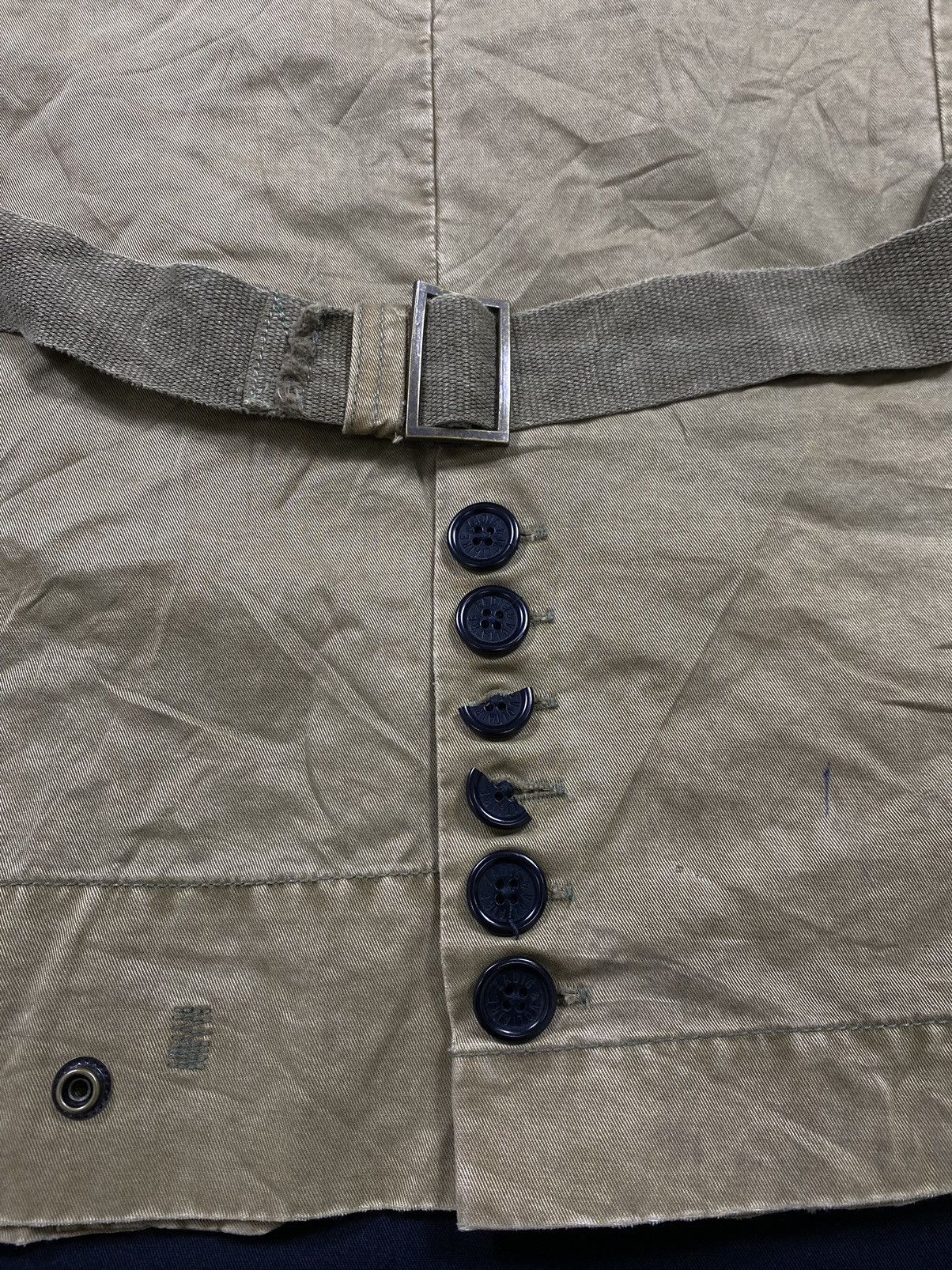 20471120 Japanese Military Jacket Punk Distressed Taxi Driver Style Size US M / EU 48-50 / 2 - 13 Thumbnail