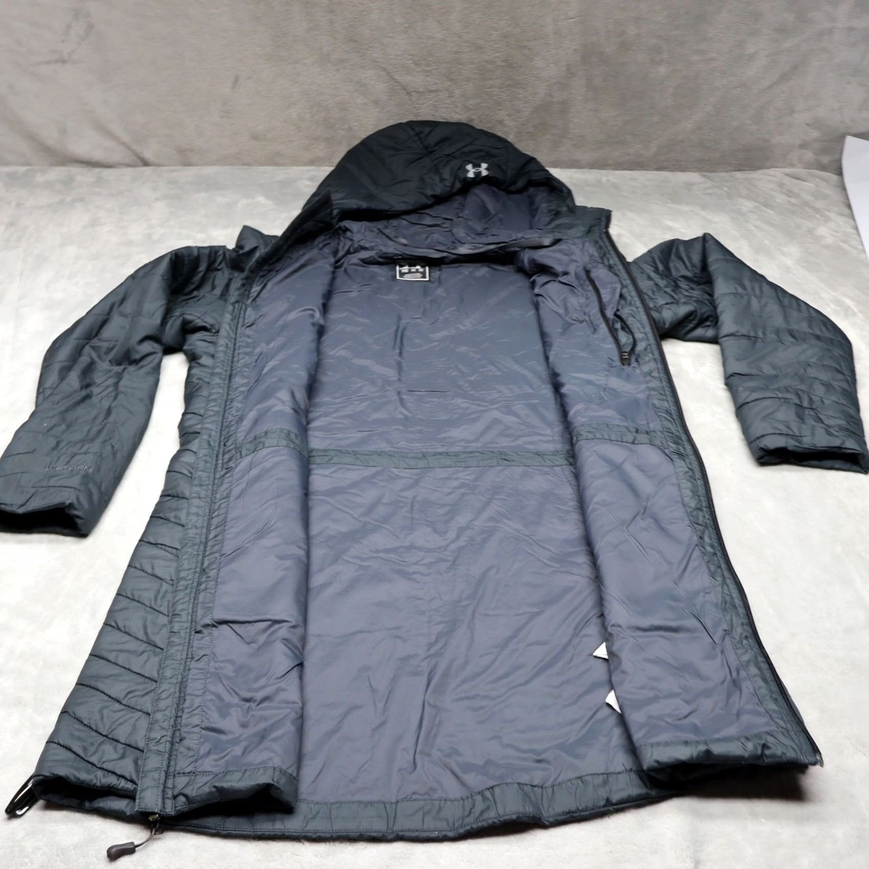 Under Armour Under Armour Storm Jacket Womens Medium Blue ColdGear Reactor Quilted Insulated Jacket Size M / US 6-8 / IT 42-44 - 7 Thumbnail