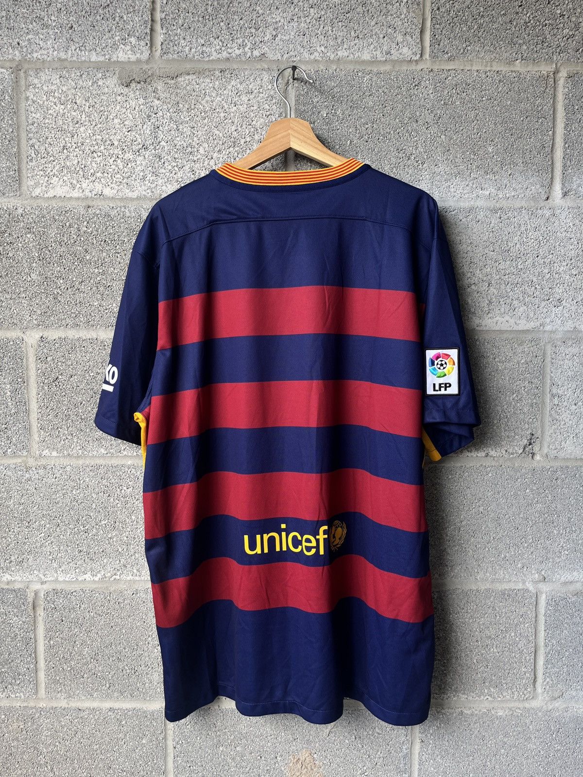 Nike × Vintage Nike Barcelona FC Soccer Futbol Jersey Kit Size US XXL / EU 58 / 5 - 2 Thumbnail