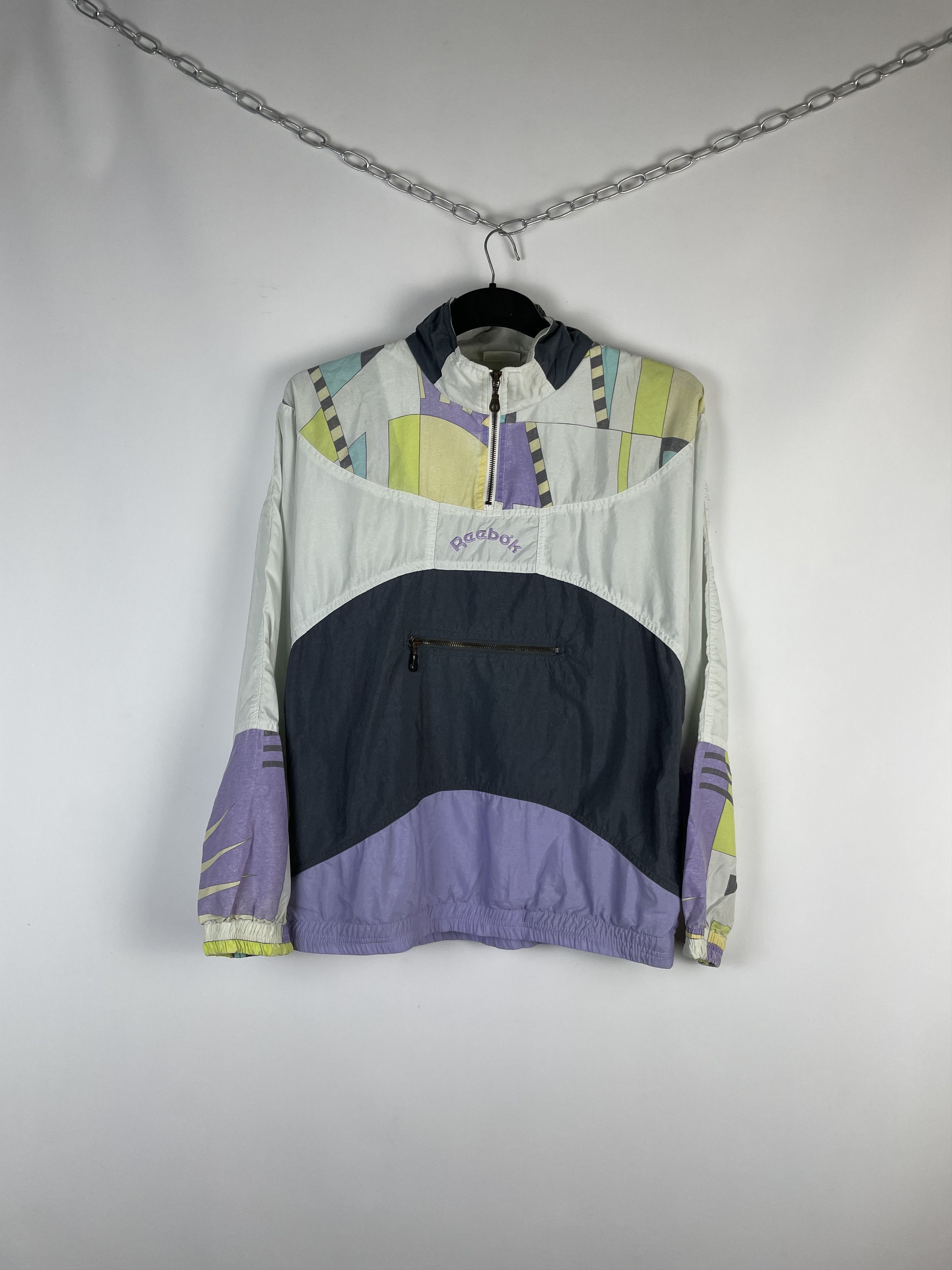 Reebok Man Track Top Jacket Reebok Vintage 90s Size US S / EU 44-46 / 1 - 1 Thumbnail