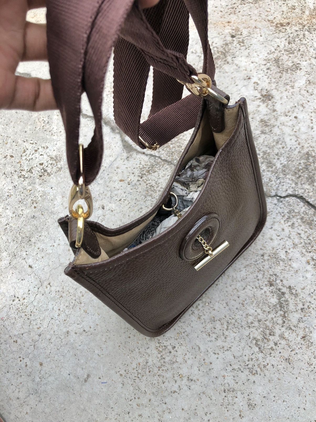 Leather LEATHER SLINGBAG BY TIA MARIA Size ONE SIZE - 2 Thumbnail