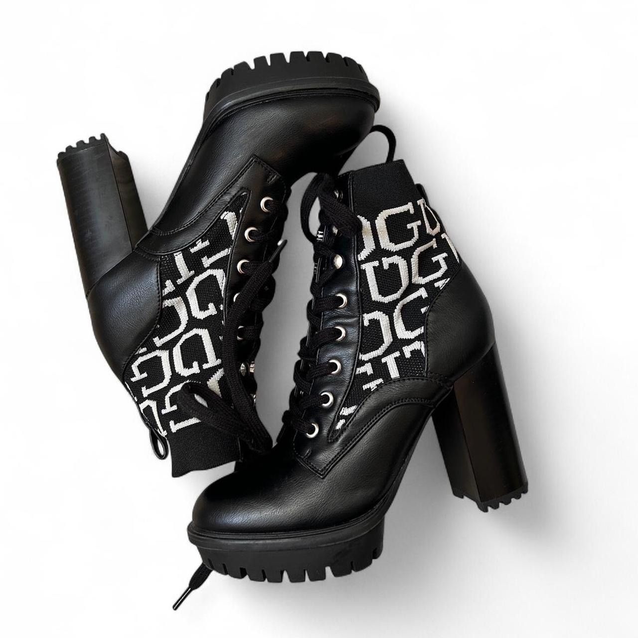 Guess GUESS Grows-R Knit Ankle Boots Size US 5.5 / IT 35.5 - 3 Thumbnail