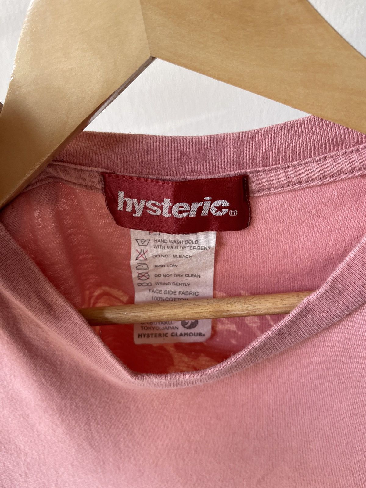 Hysteric Glamour 90s Hysteric Glamour Big Back Print Tee Size US XS / EU 42 / 0 - 8 Thumbnail