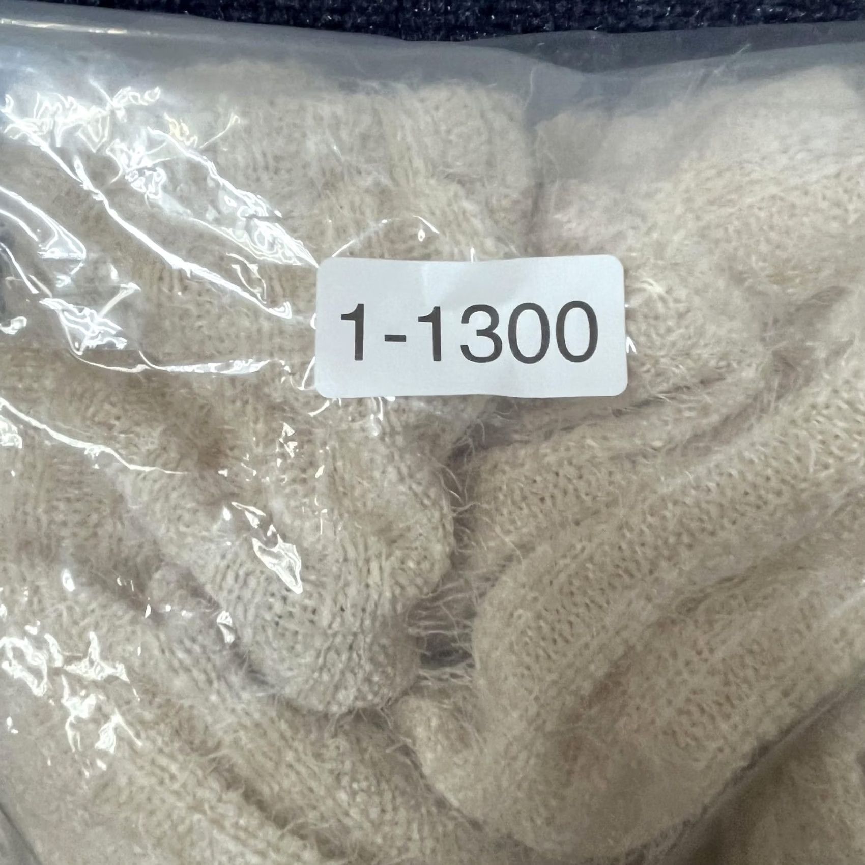 Vintage Altar'd State Sweater Womens Small Beige Fuzzy Ribbed Knit Cropped Pullover Size S / US 4 / IT 40 - 5 Thumbnail