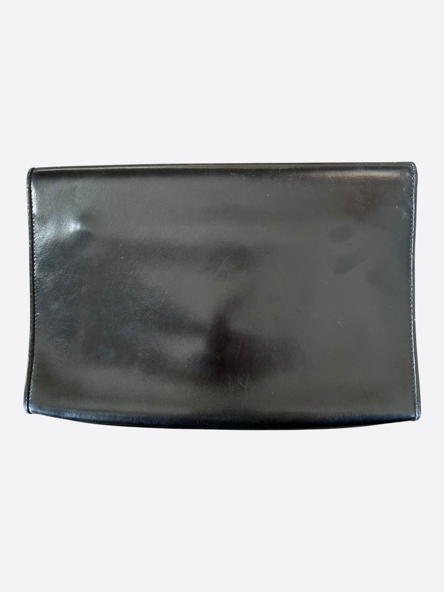 Celine Celine Black & Gold Clutch Size ONE SIZE - 2 Thumbnail