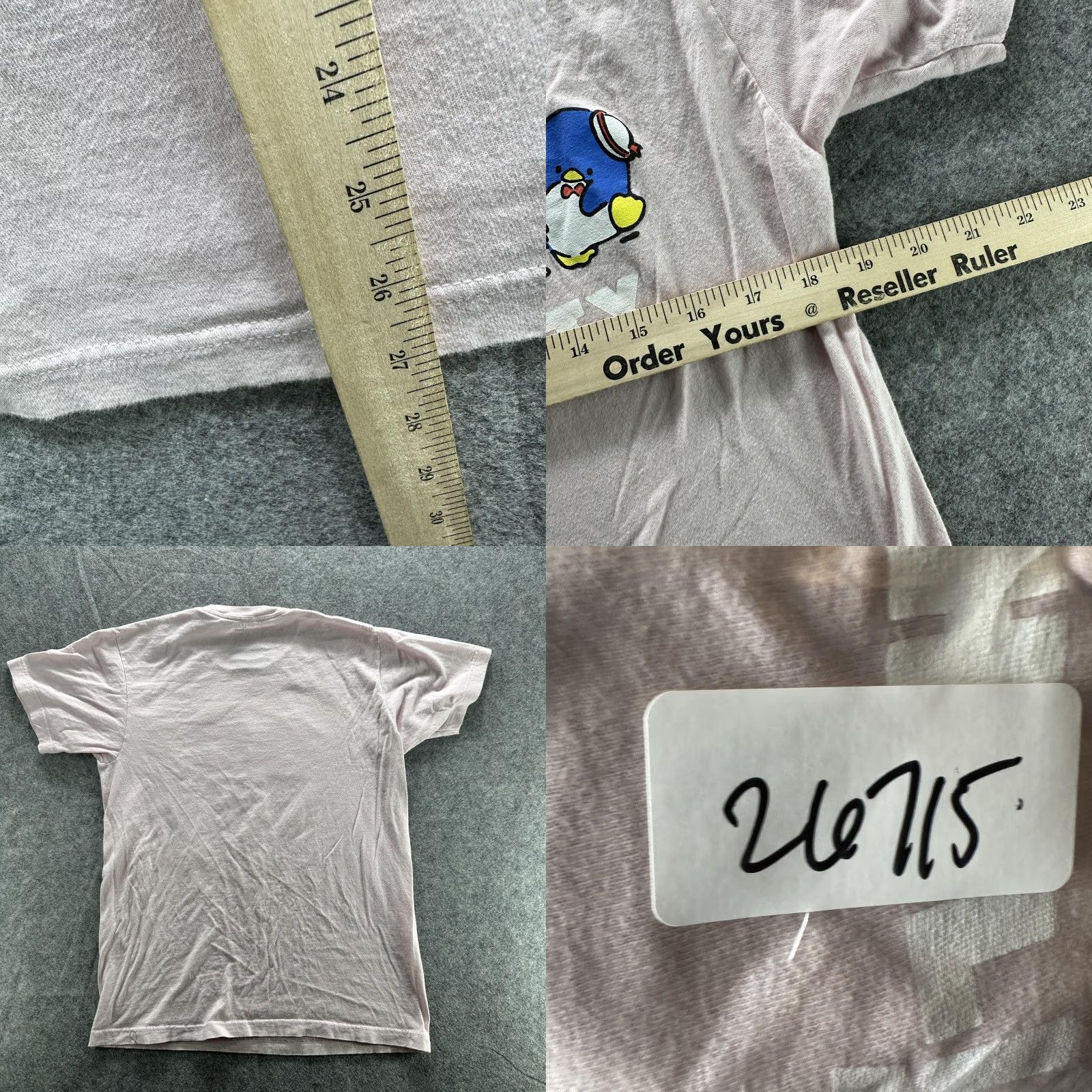Vintage Hello Kitty And Friends Shirt Mens Medium Pink Rainbow Graphic Sanrio Tee Size US M / EU 48-50 / 2 - 8 Thumbnail