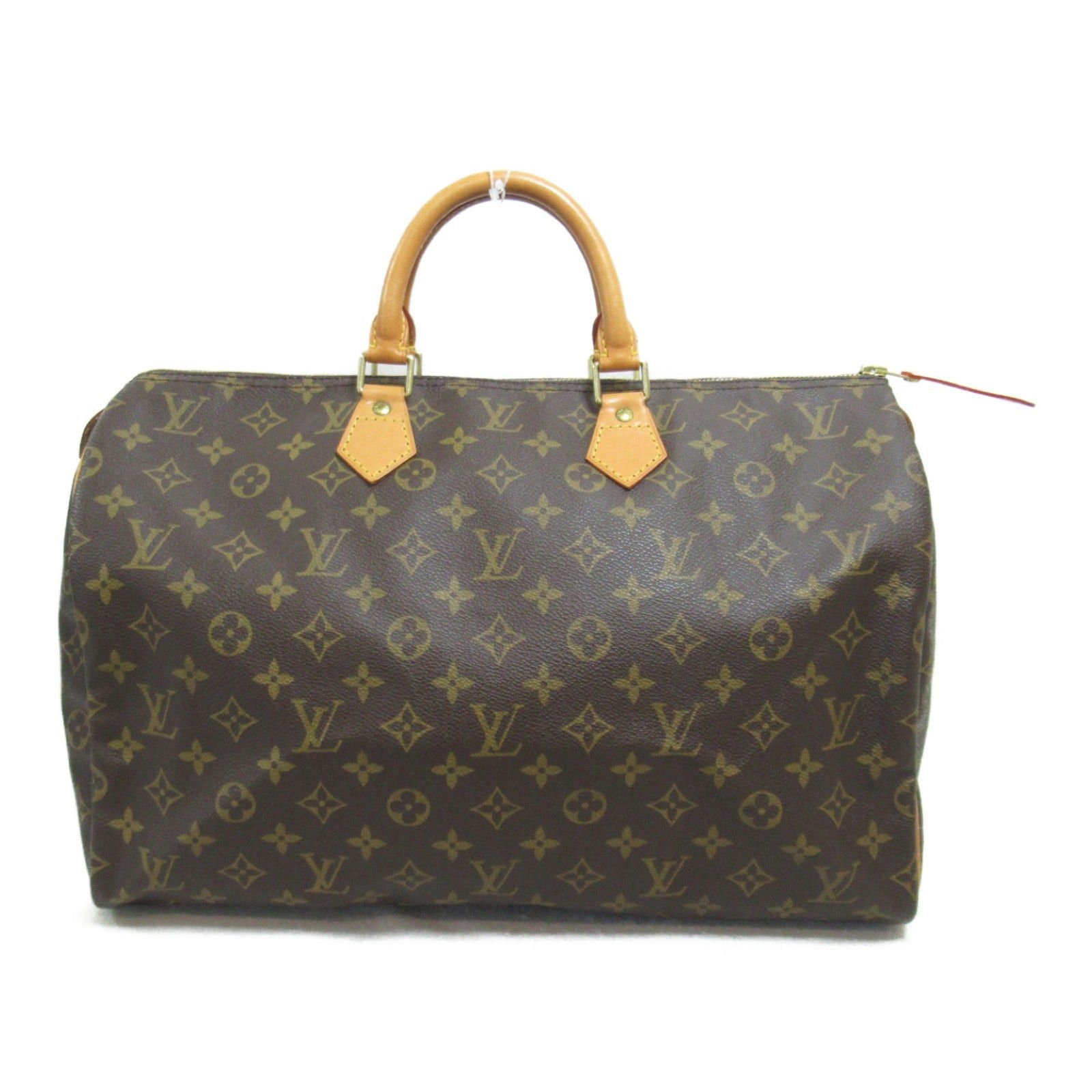 Louis Vuitton Louis Vuitton Speedy 40 Handbag Coated Canvas Monogram Brown Size ONE SIZE - 1 Thumbnail