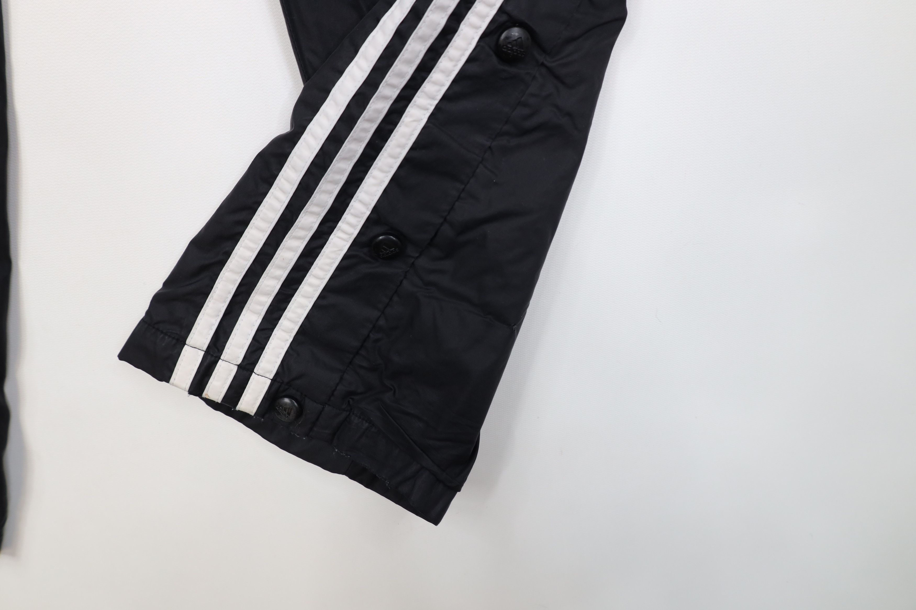 Adidas Vintage Y2K Adidas Lined Tearaway Windbreaker Pants Black Size US 36 / EU 52 - 5 Thumbnail