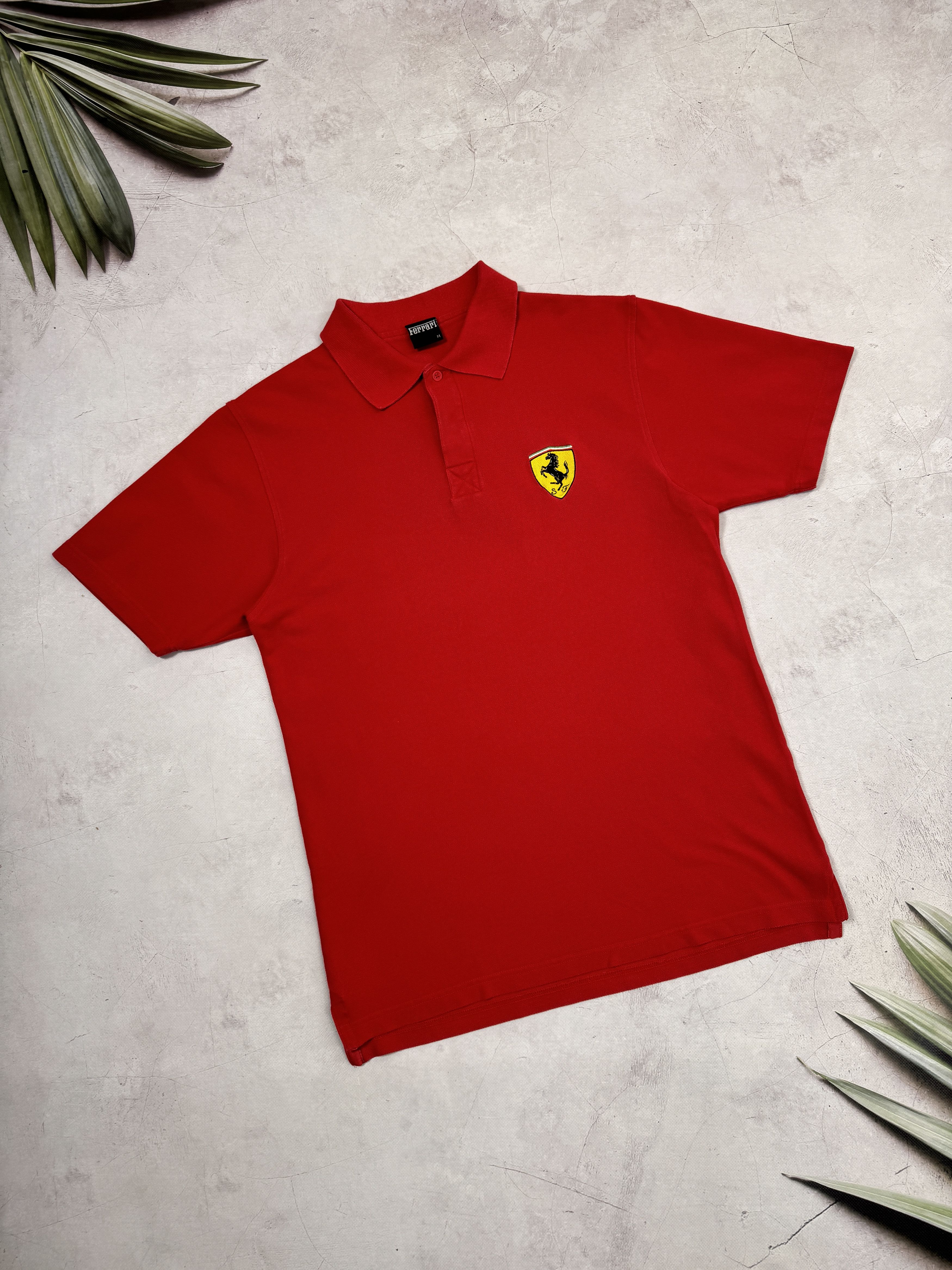 Ferrari × Formula 1 × Vintage 1999 Ferrari Polo T-Shirt Formula1 Team Racing Size US M / EU 48-50 / 2 - 1 Thumbnail