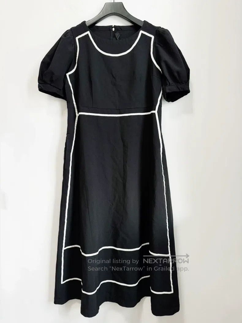 Comme des Garcons Comme Des Garcons Puff Sleeve Embroidered Dress Size M / US 6-8 / IT 42-44 - 3 Thumbnail