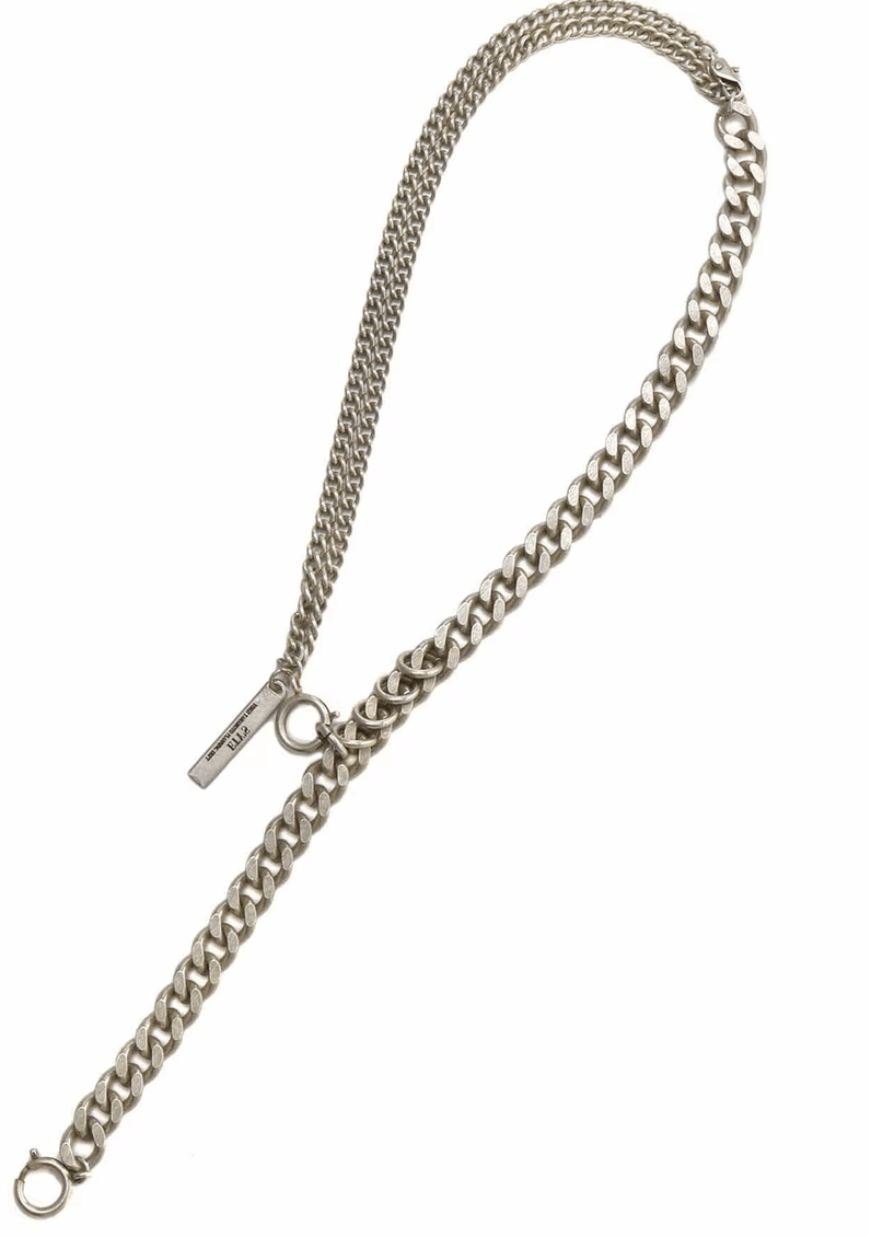 Yohji Yamamoto Yohji Yamamoto 6-WAY CURVED CHAIN BRACELET NECKLACE Size ONE SIZE - 6 Thumbnail