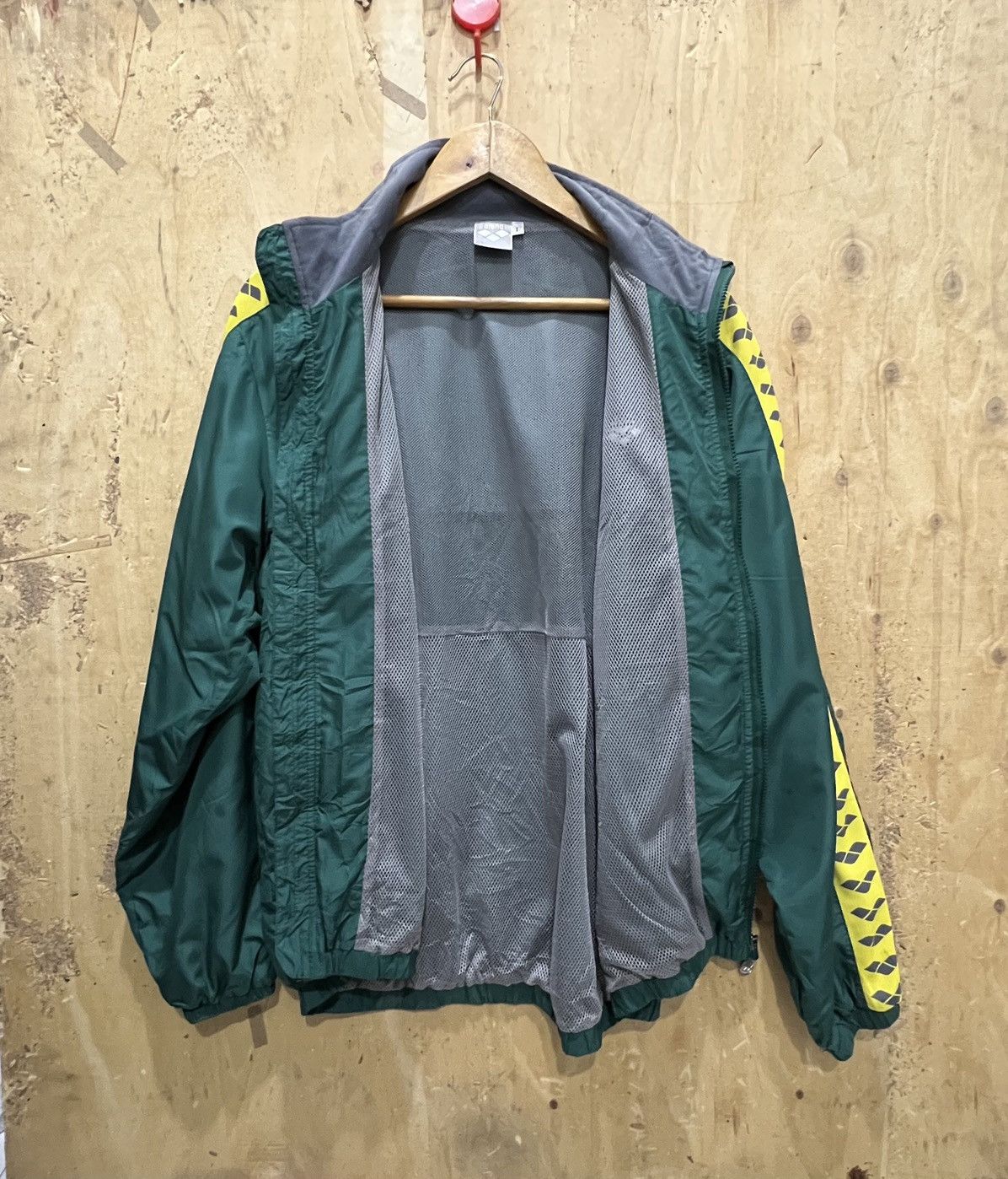 Japanese Brand Vintage Arena Windbrecker Size US L / EU 52-54 / 3 - 4 Thumbnail