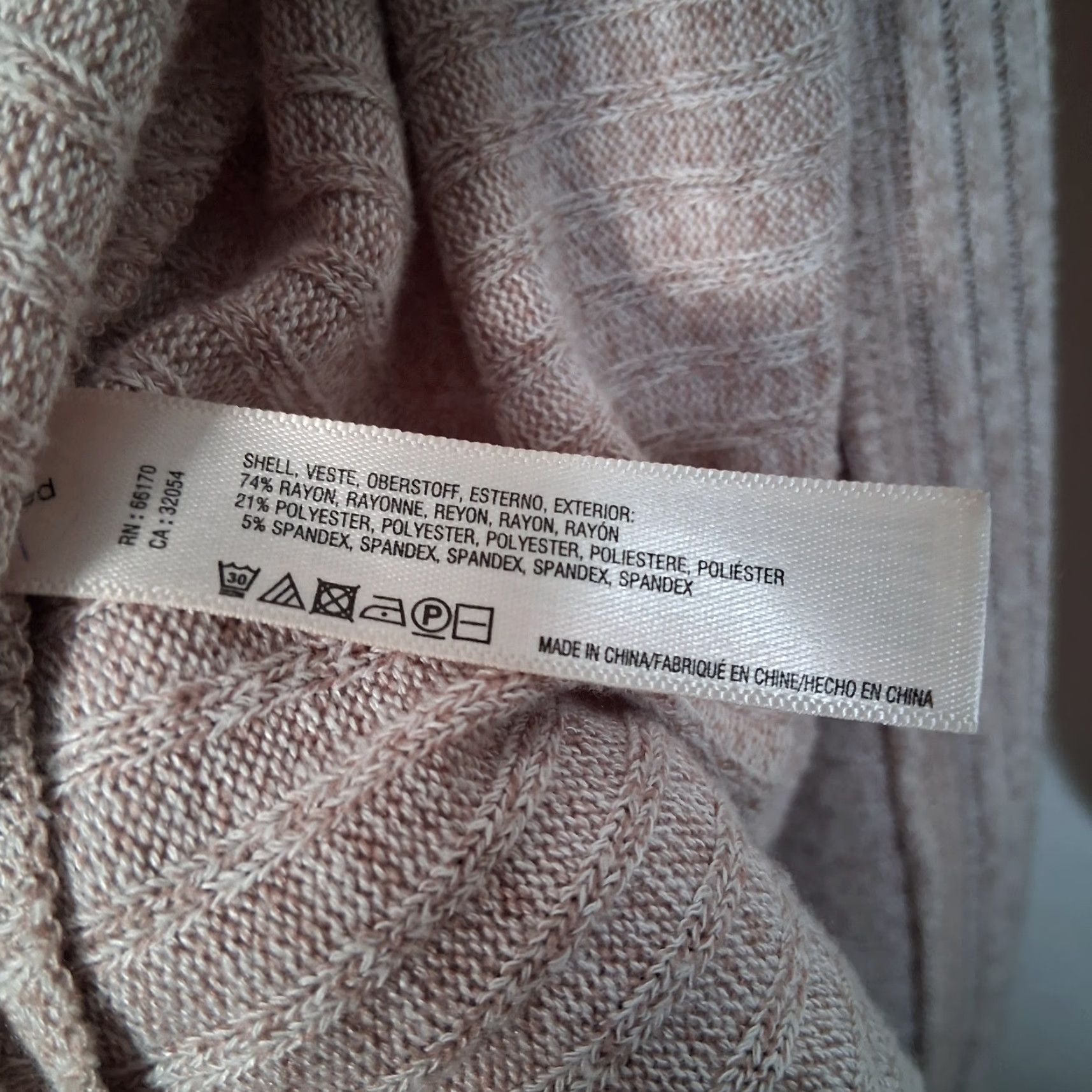 Anthropologie VINTAGE Saturday Sunday Anthropologie Cardigan Duster Open Front Boho Ribbed Knit Beige S Small Womens Size S / US 4 / IT 40 - 5 Thumbnail