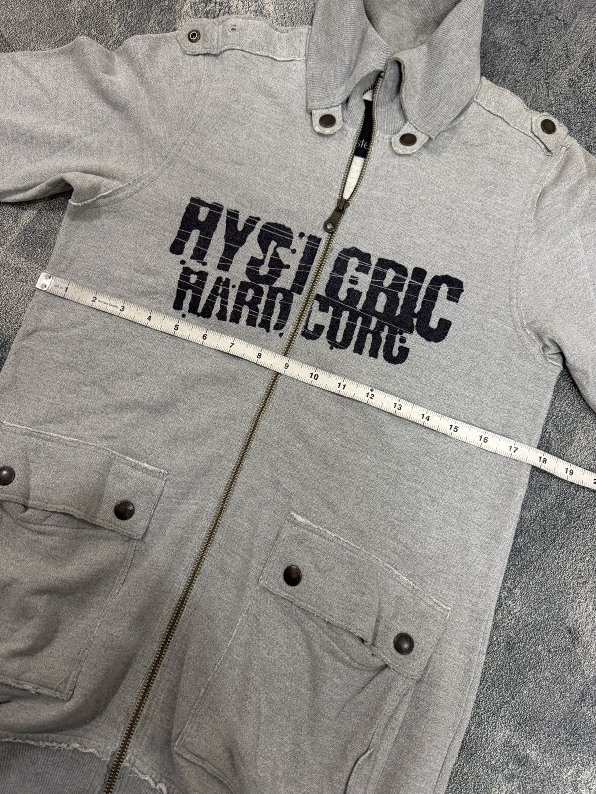 Hysteric Glamour 00s Hysteric glamor HARDCORE double ziper Size US S / EU 44-46 / 1 - 9 Thumbnail