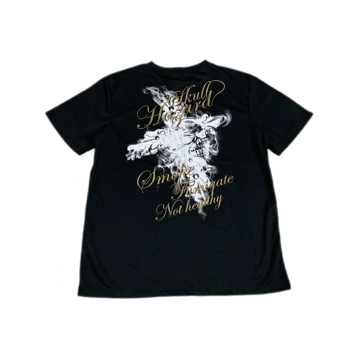 Hysteric Glamour × If Six Was Nine × Japanese Brand 🔥Sick Y2K New Wave Club Cross Poem Shirt Skull Hazard Size US L / EU 52-54 / 3 - 2 Thumbnail