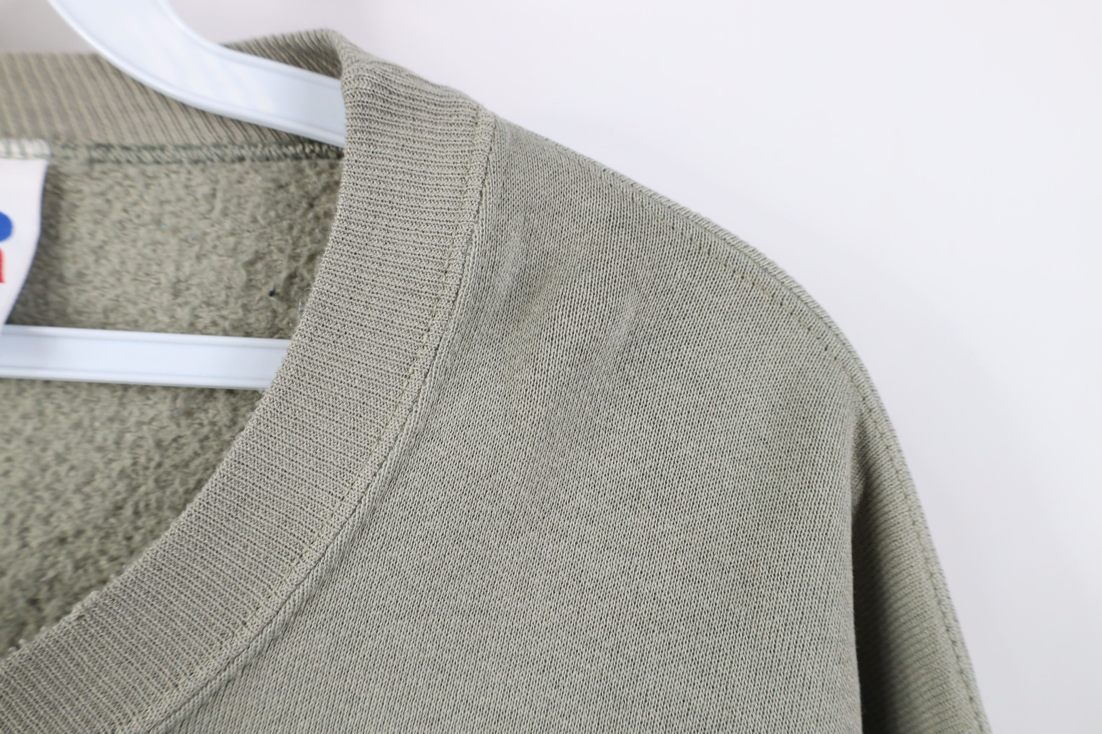 Russell Athletic Vintage 90s Russell Athletic Crewneck Sweatshirt Light Green Size US L / EU 52-54 / 3 - 4 Thumbnail
