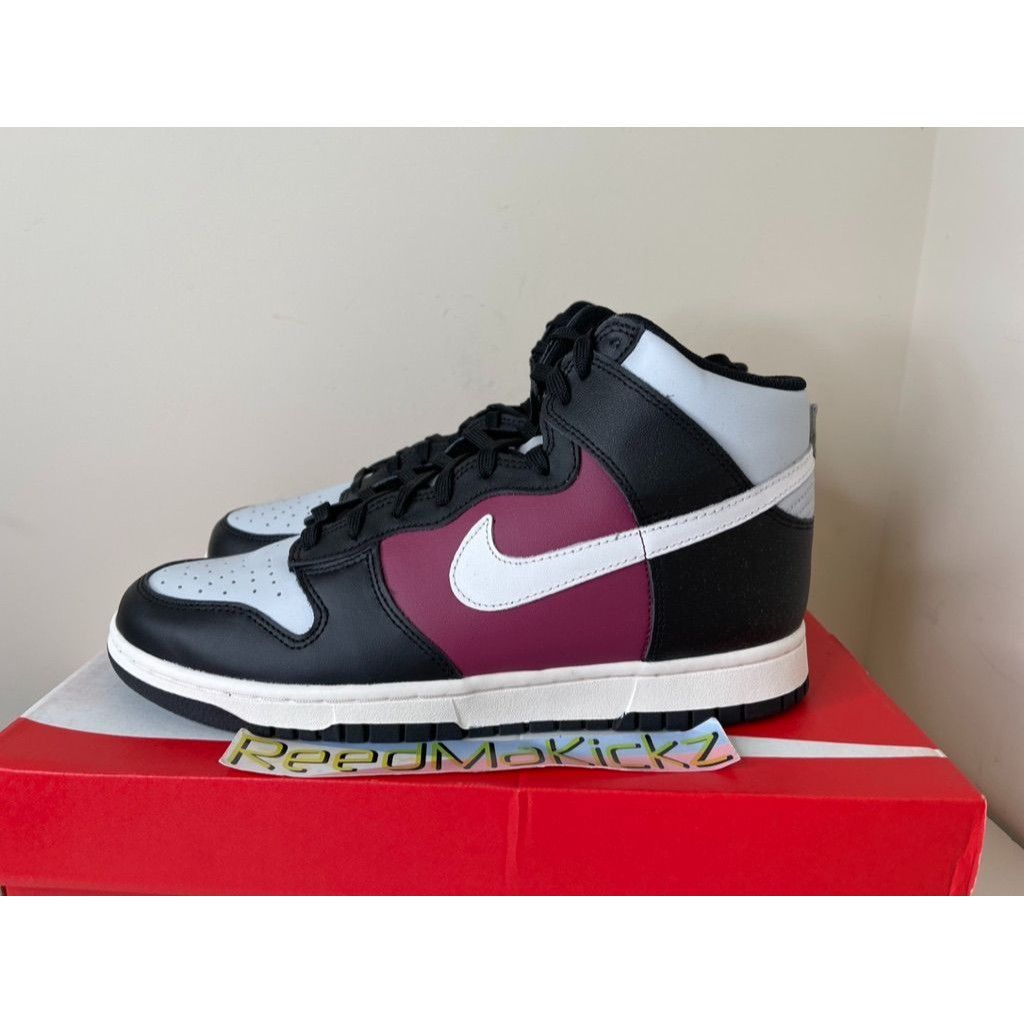 image of Nike Dunk High Black Rosewood Mens 8Us Shoes