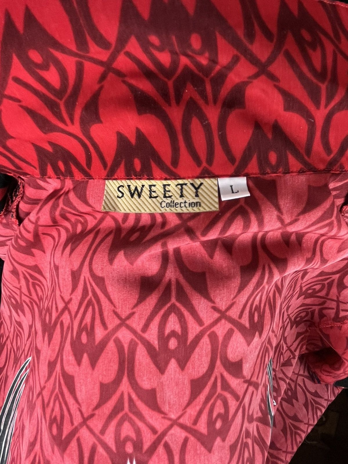 Other 🔥Sweety Collection Hawaiian button up shirt dragon abstract Size US L / EU 52-54 / 3 - 4 Thumbnail