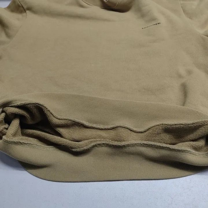Balenciaga Balenciaga Balenciaga Brown Logo Relaxed Long Sleeve Sweat Size US XS / EU 42 / 0 - 9 Thumbnail