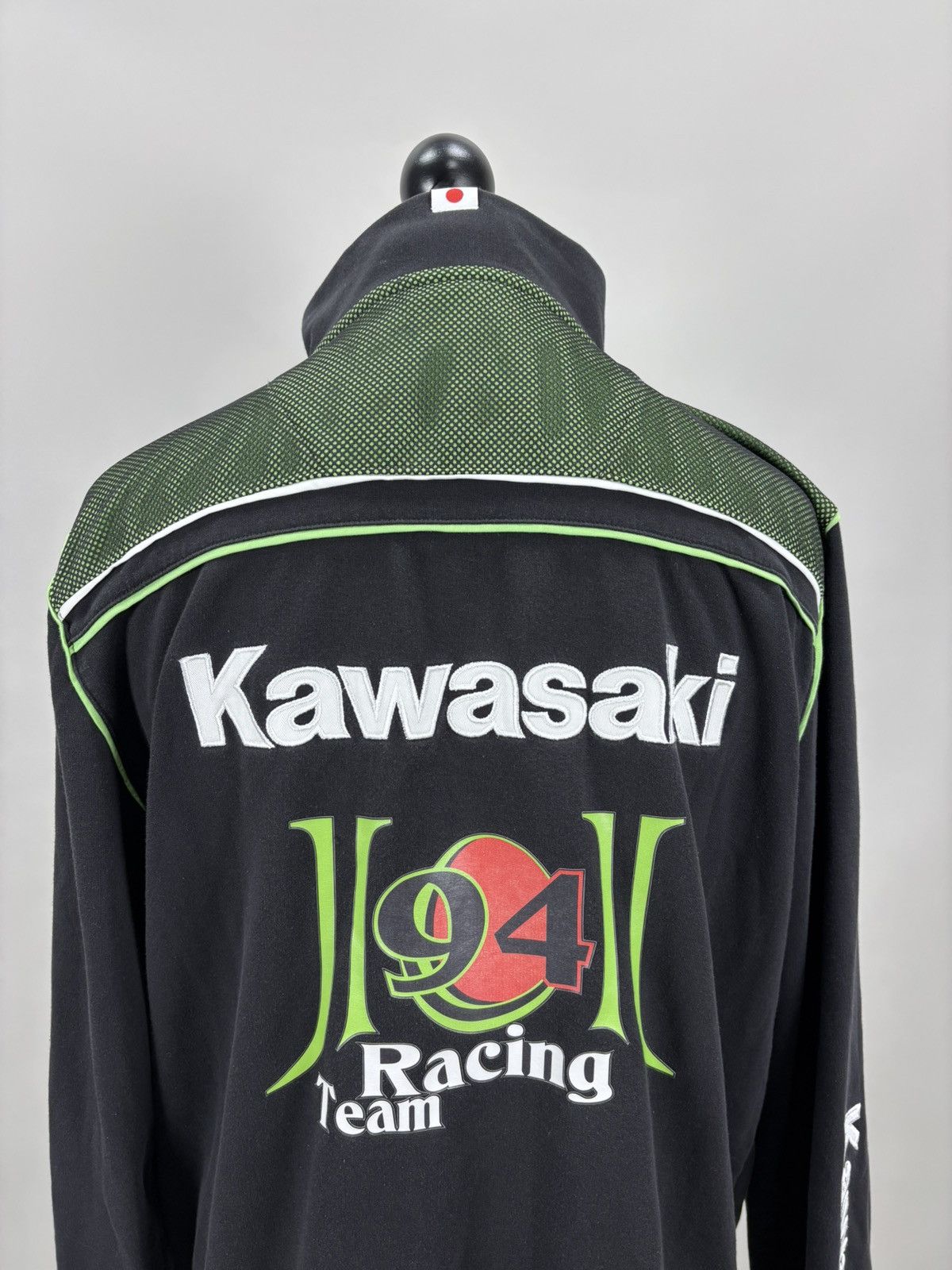 Other Mens sweatshirt full zip Kawasaki Size XXL Color Black/Green Size US XXL / EU 58 / 5 - 8 Thumbnail