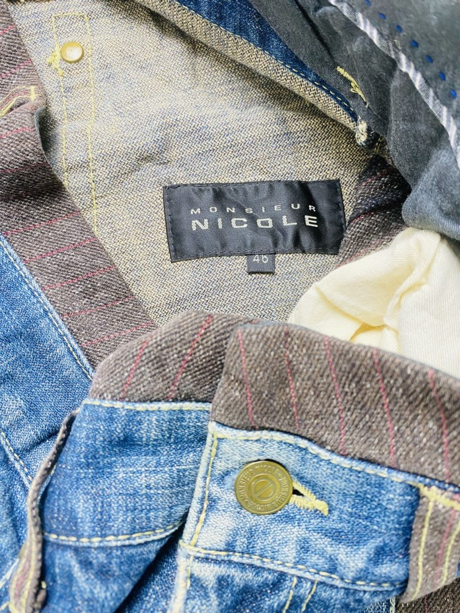 Japanese Brand vintage Monsieur Nicole Hybrid Size US 34 / EU 50 - 7 Thumbnail