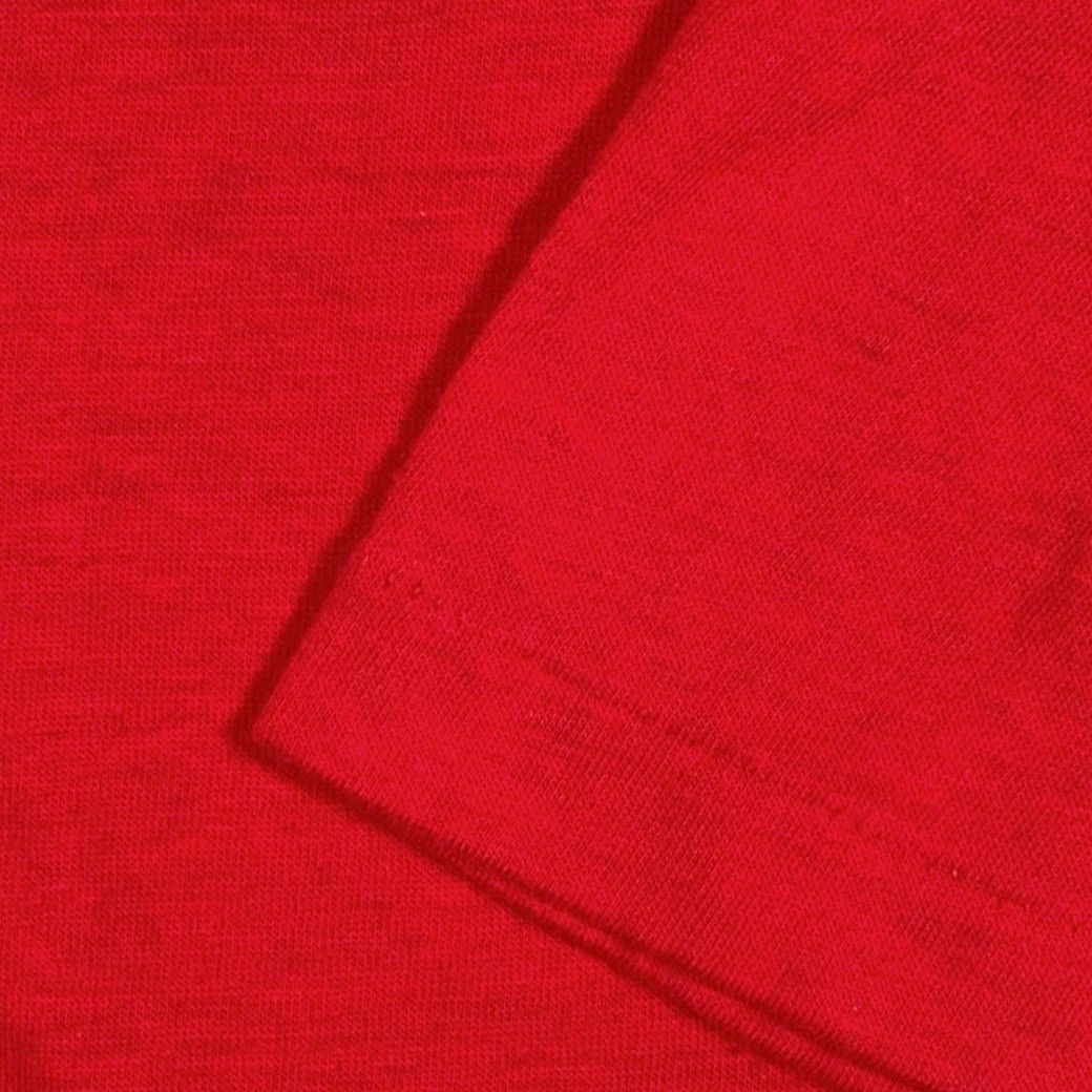 Vintage VINTAGE Hitachi Shirt Adult XS Red 80s Cotton Blend Logo Hitachi on Chest Mens T-Shirt Size US XS / EU 42 / 0 - 4 Thumbnail