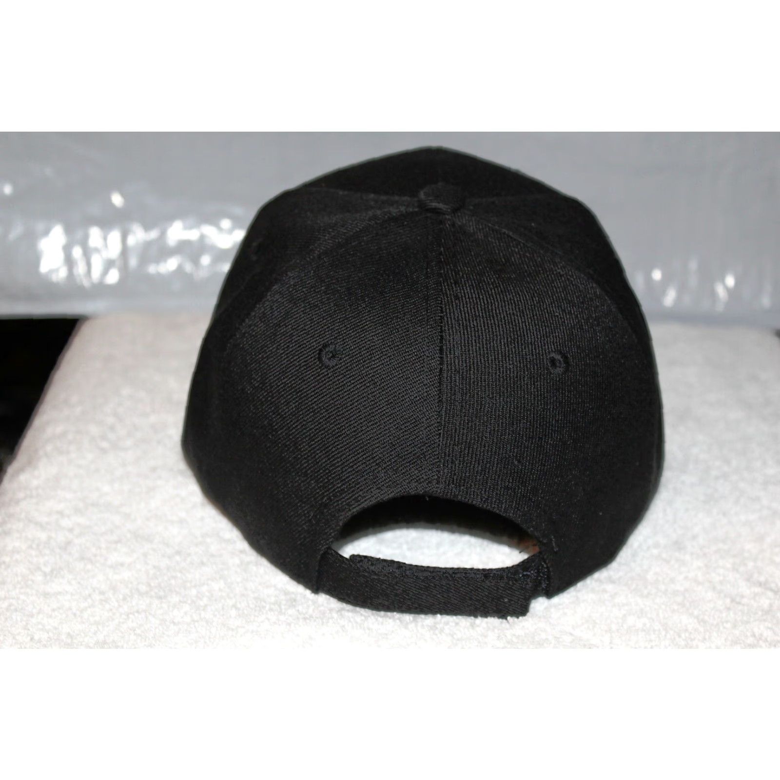 Vintage CALI Adjustable Black Baseball Cap - "I Am the True Vine" Religious Theme - Mens Size ONE SIZE - 3 Thumbnail