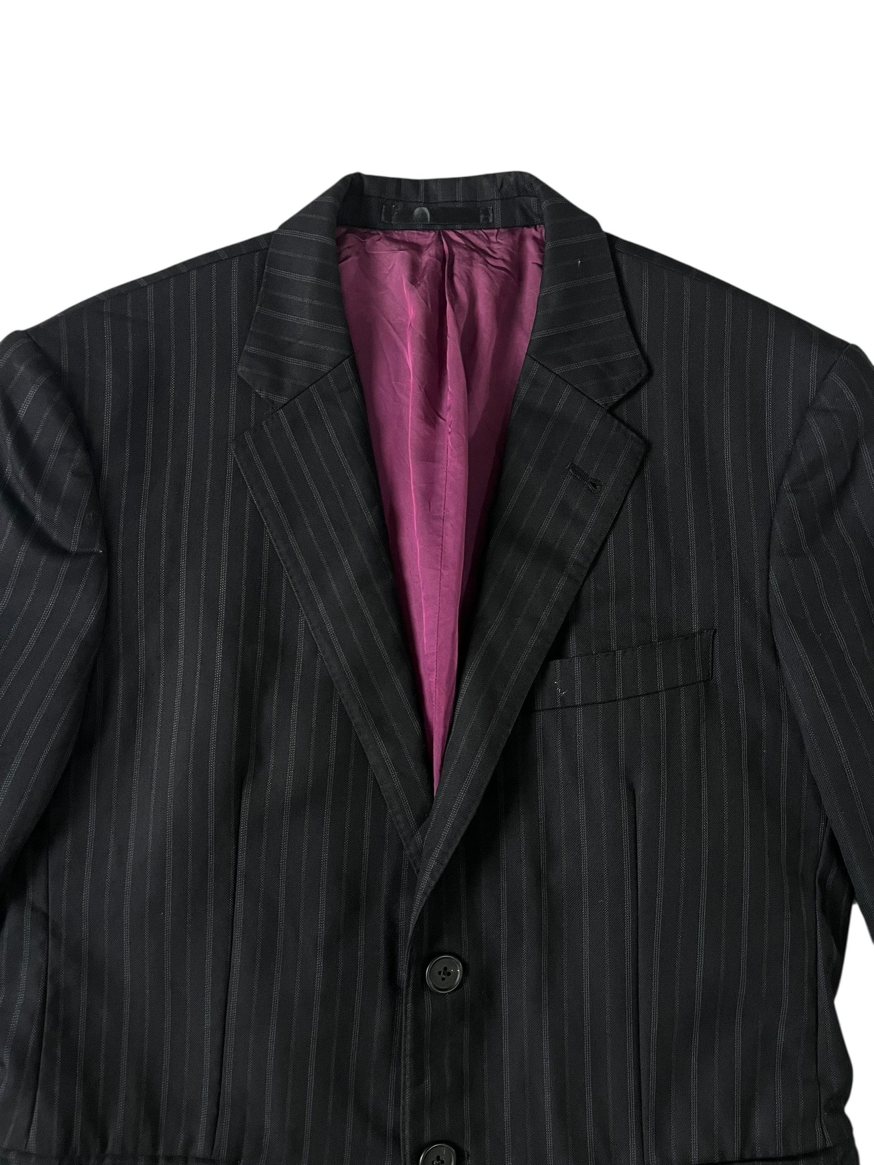 Paul Smith Paul Smith x Ermenegildo Zegna Stripes Blazer Made in Japan Size 42R - 3 Thumbnail