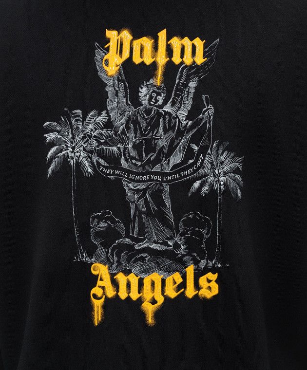 Palm Angels o1s22i1n1224 Pencil Sweatshirt in Black Size US M / EU 48-50 / 2 - 4 Thumbnail