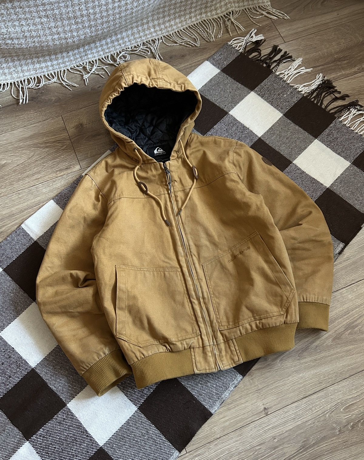 Quiksilver × Vintage Vintage Quicksilver true faded active jacket mens rare Size US S / EU 44-46 / 1 - 1 Thumbnail